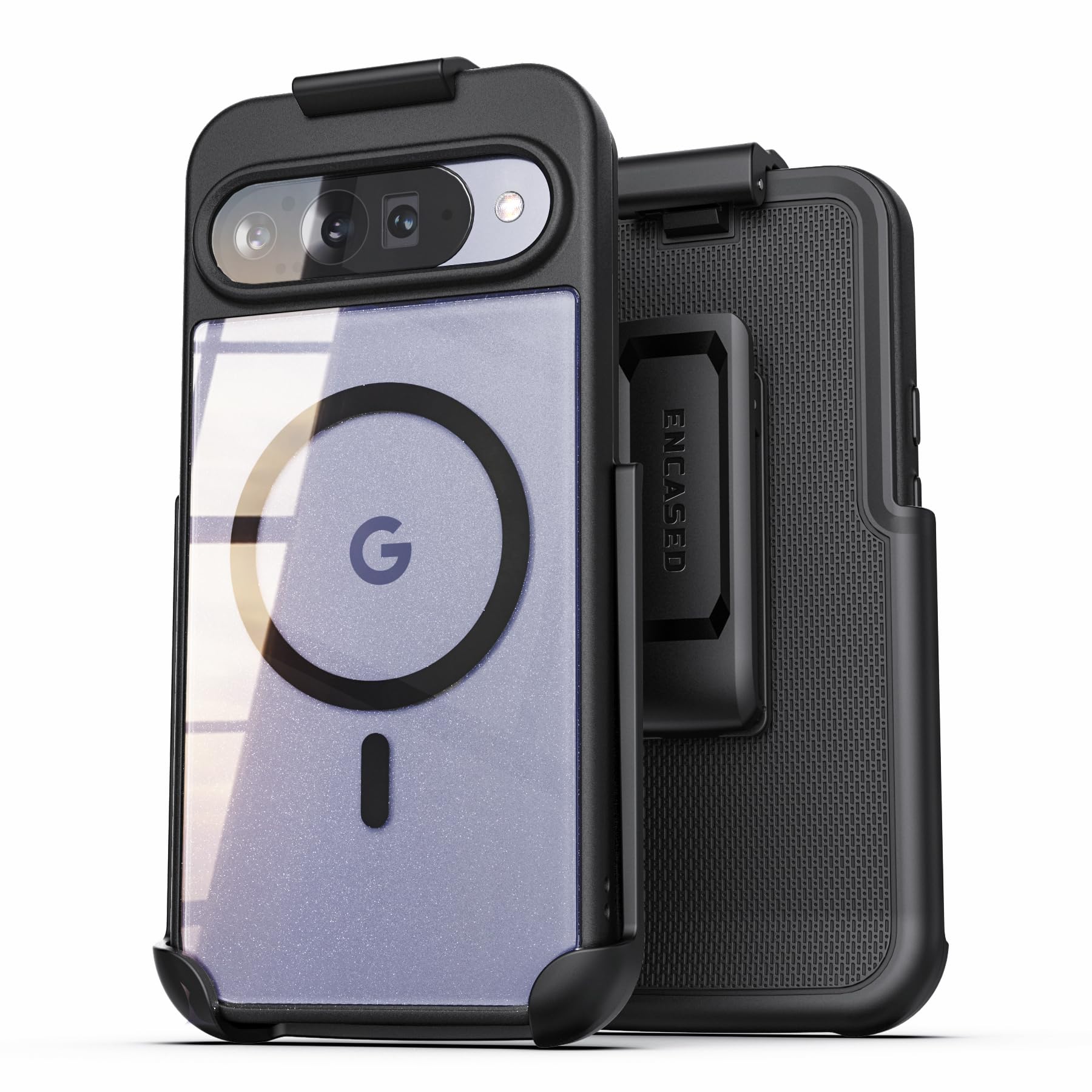 Encased SlimShield - Custodia per Google Pixel Pro XL, con clip per cintura, 17,3 cm