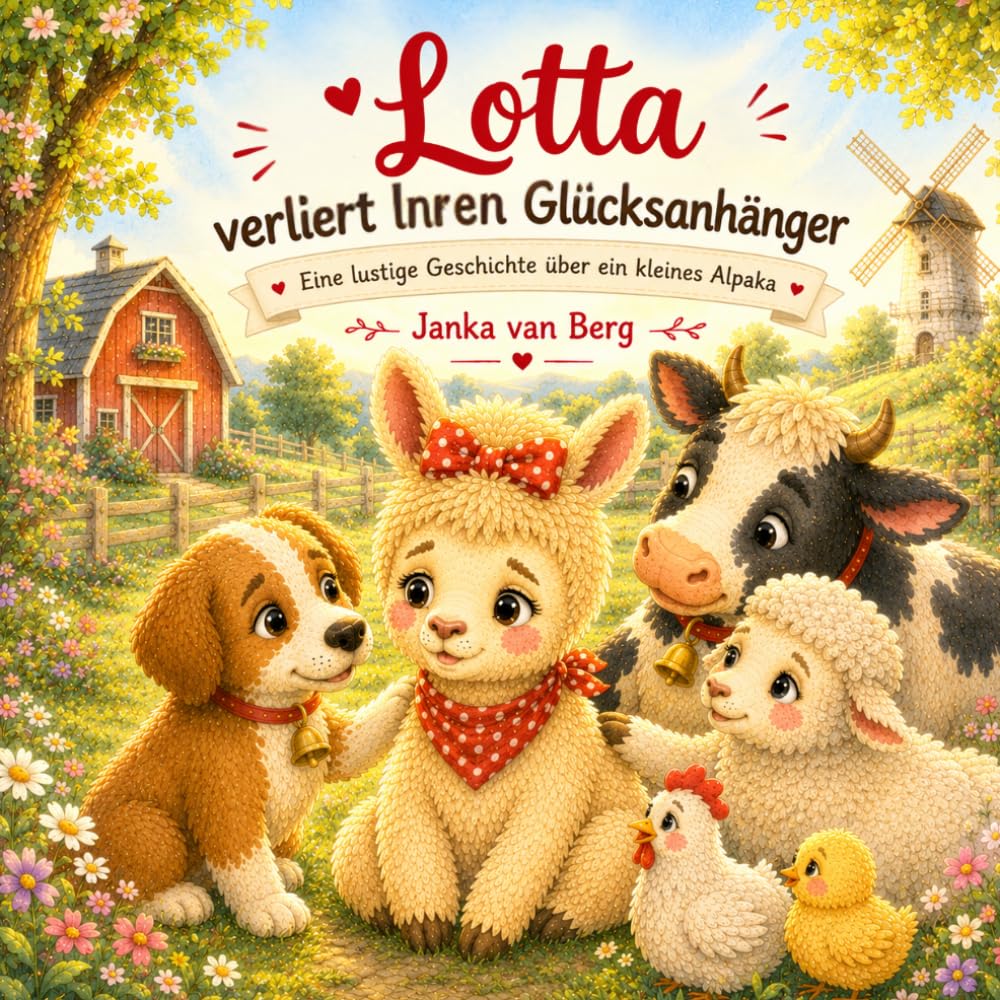 Lotta verliert ihren Glücksanhänger: Eine lustige Geschichte über ein kleines Alpaka (Lottas Abenteuer)