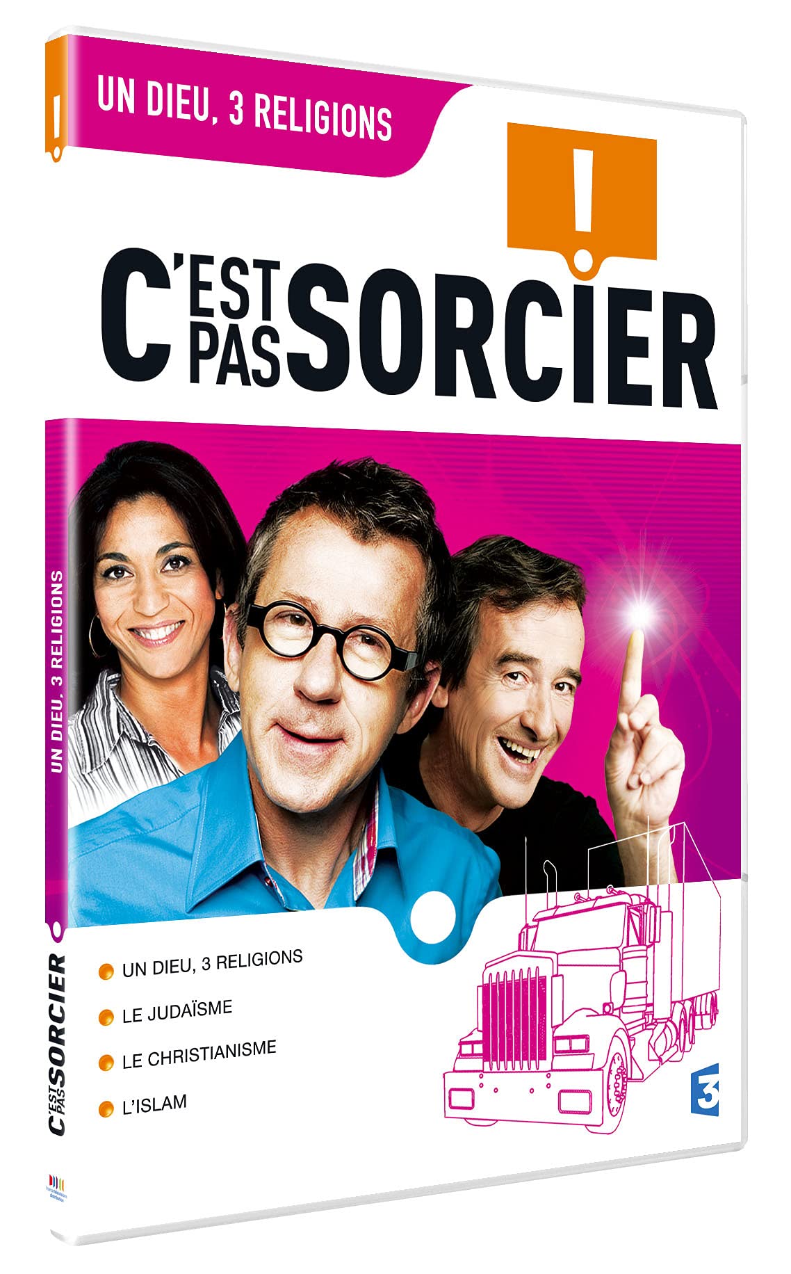 C' PAS SORCIER:UN DIEU 3 RELIGIONS SLIM [DVD]