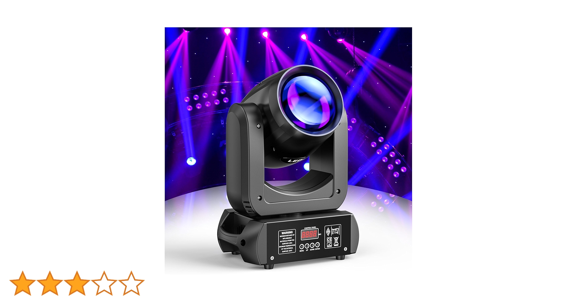 Amazon.co.jp: 150W ムービングヘッドライト 舞台照明 スポット