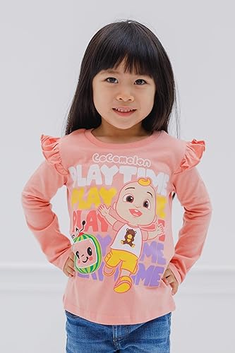 Miniatura 2 de CoComelon JJ Cody Nina - Paquete de 2 camisetas para bebés y niños pequeños