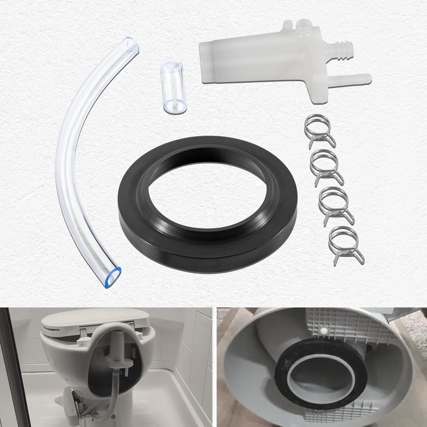 34122 RV Toilets Vacuum Breaker Kit 34122 Toilets Water Valve Kit for Thetford Style