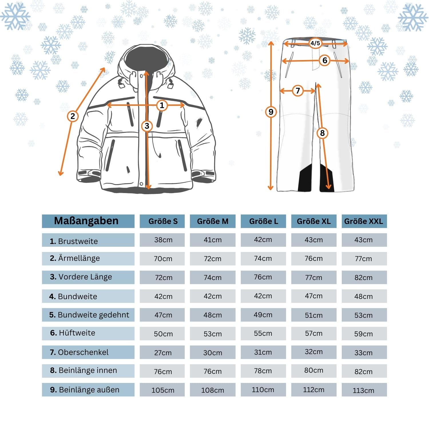 Killtec Herren Skianzug 2-tlg. Skijacke und Skihose - winddicht, wasserdicht mit 10.000mm Wassersäule, atmungsaktiv