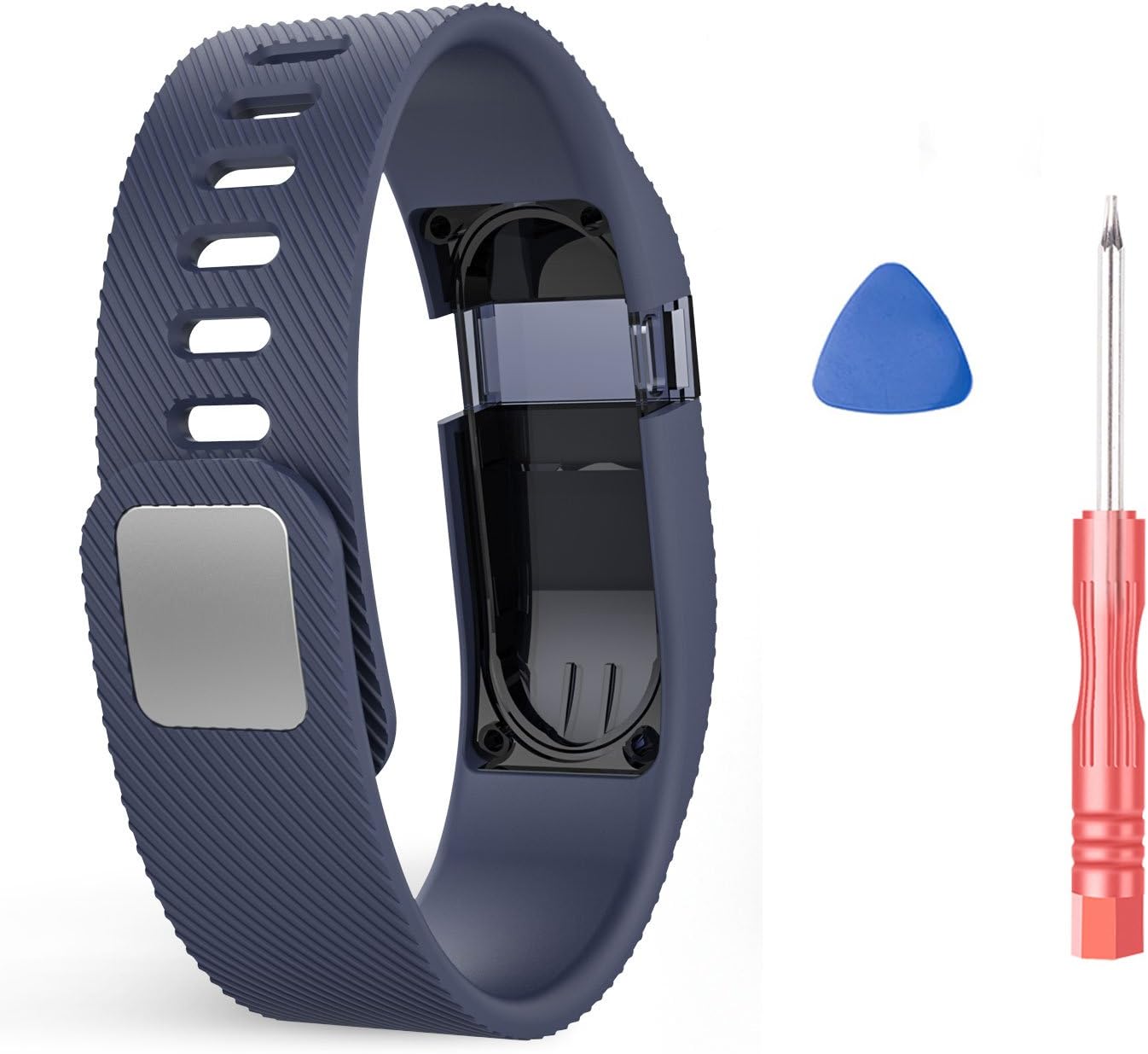 Gealpoor Bands Replacement for Fitbit Charge,Soft Rubber Adjustable Bands Wristband Straps for Fitbit Charge Tracker,Fitness Wristband