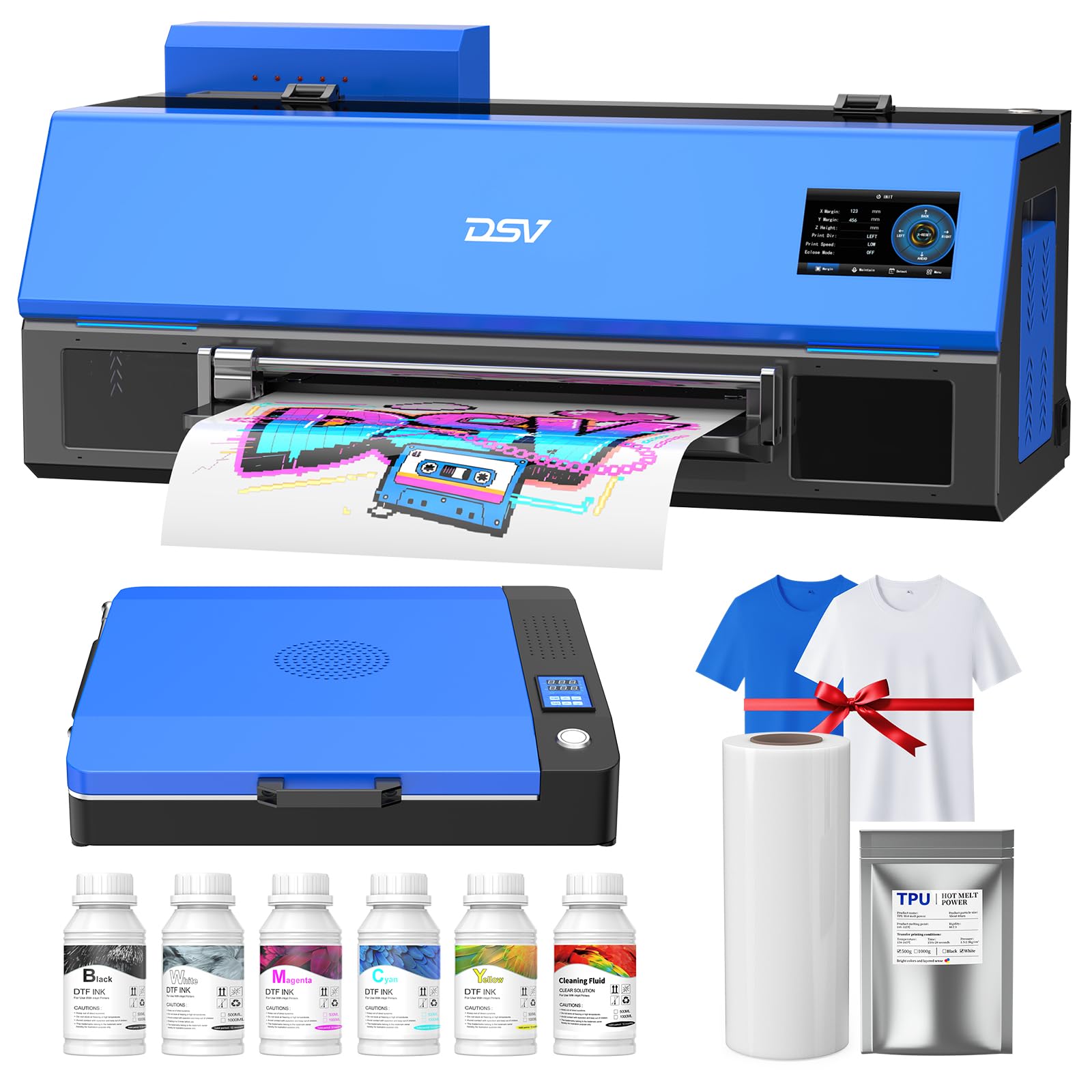 DSV A3 F1080 DTF Printer