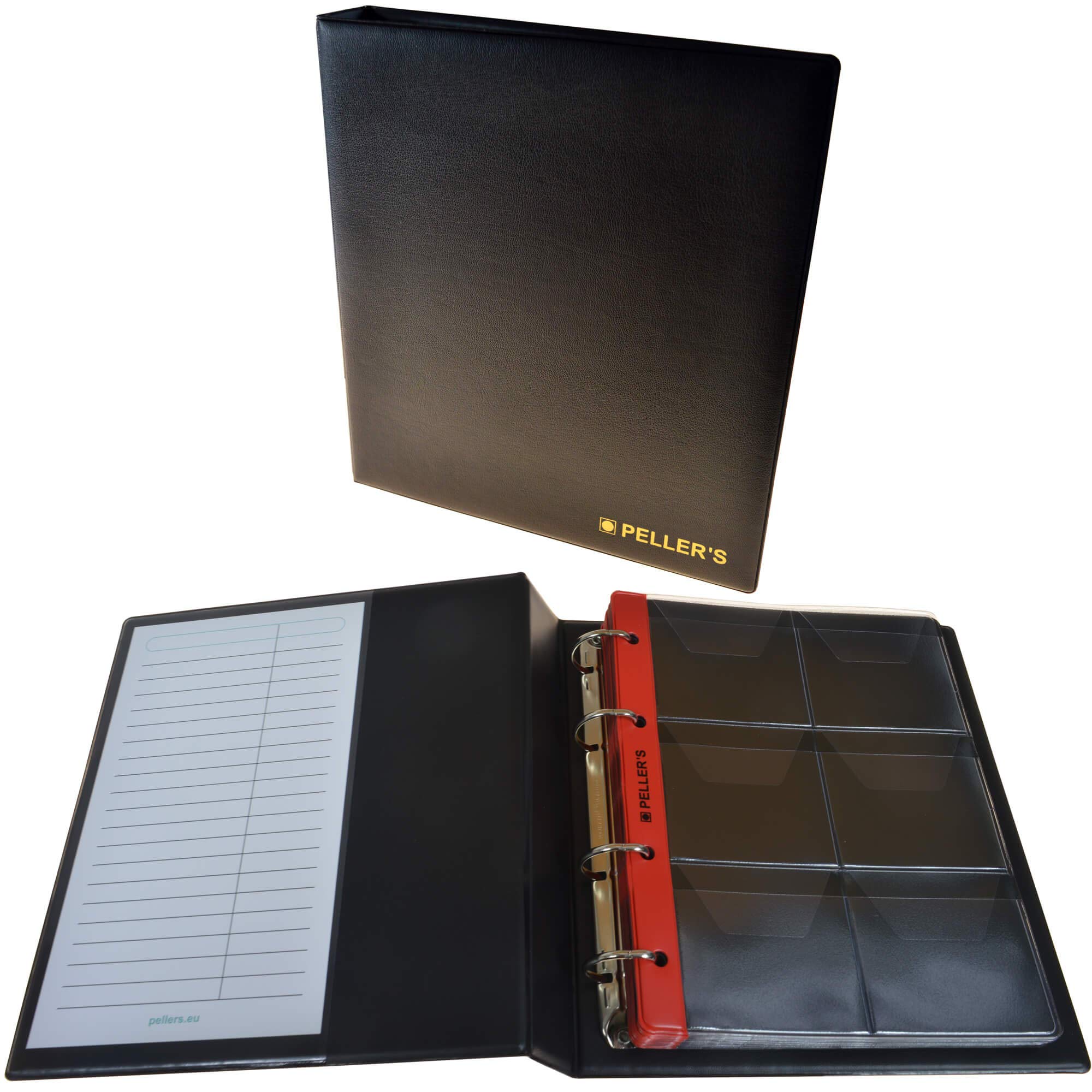 Fogli Raccoglitore Fiches Fogli Per Collezione Monete - 12 Tasche 46x50 Mm Per Pezzi Grandi Raccoglitore Monete Da Collezione - Foto 12