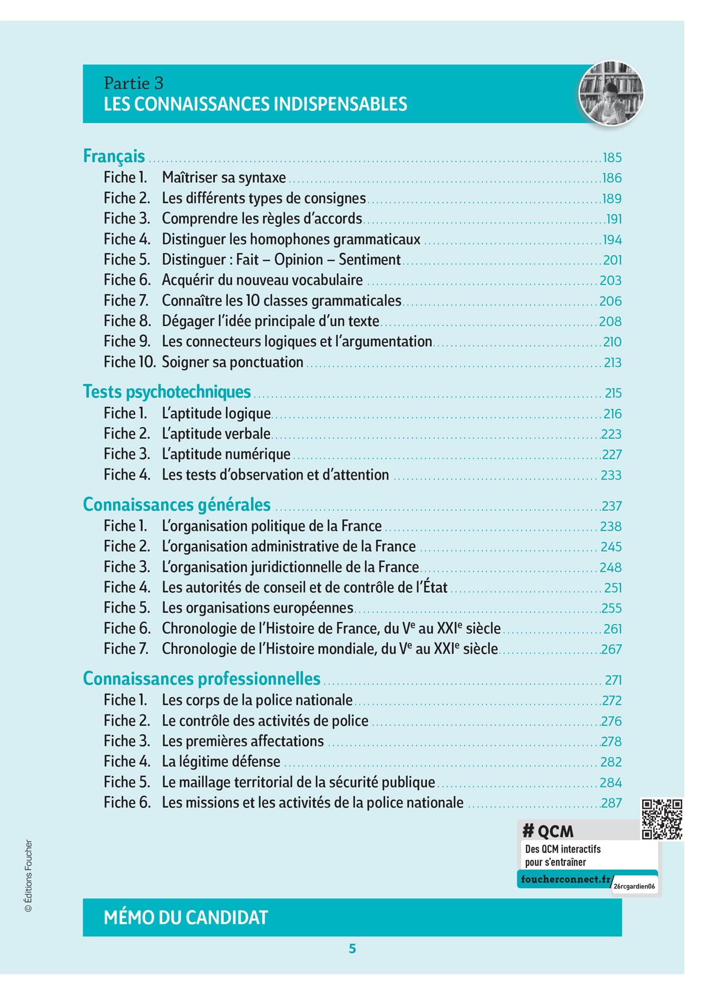 Réussite Concours - Gardien de la paix - 2026-2027- Préparation complète