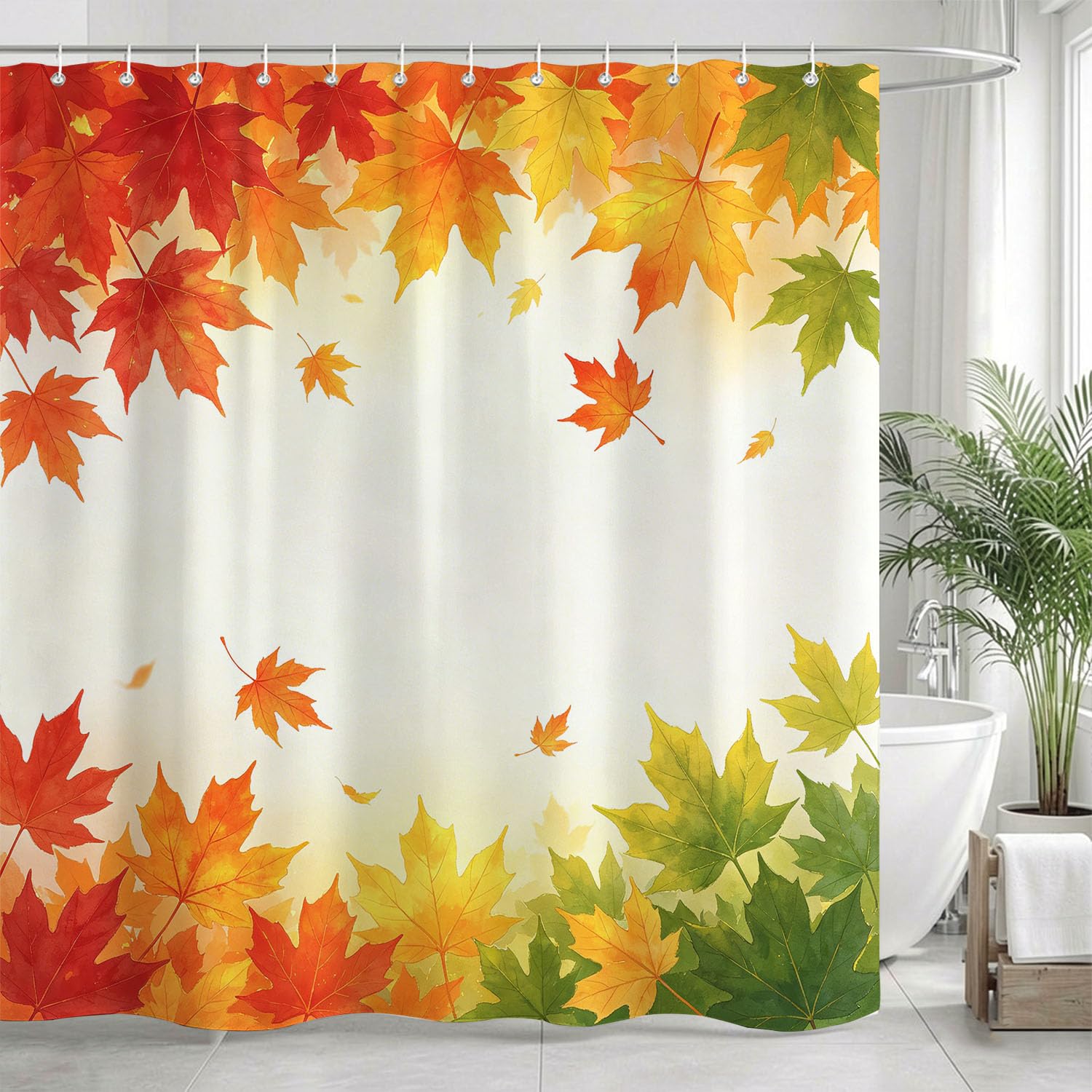 Rideau douche anti moisissure en polyester pour rester au sec