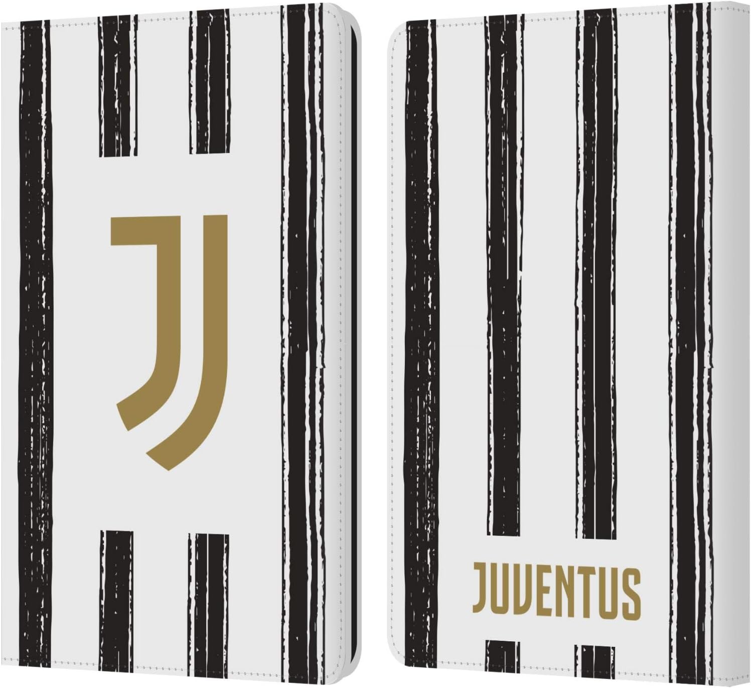 Head Case Designs Officially Licensed Juventus Football Club Home 2020/21 Match Kit Leather Wallet Case Compatible with Kindle Paperwhite 1/2 / 3