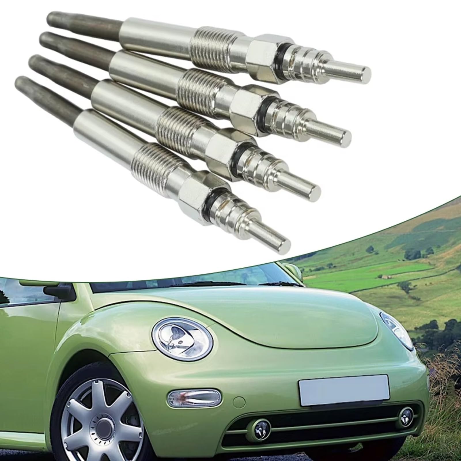 candelette diesel auto Candelette Diesel Compatibile Con Per Passat 1997 Per Jetta 1997 1998 1999 2000 2001 2002 2003 2004 1.9l 1896cc N10140105MY N10140104