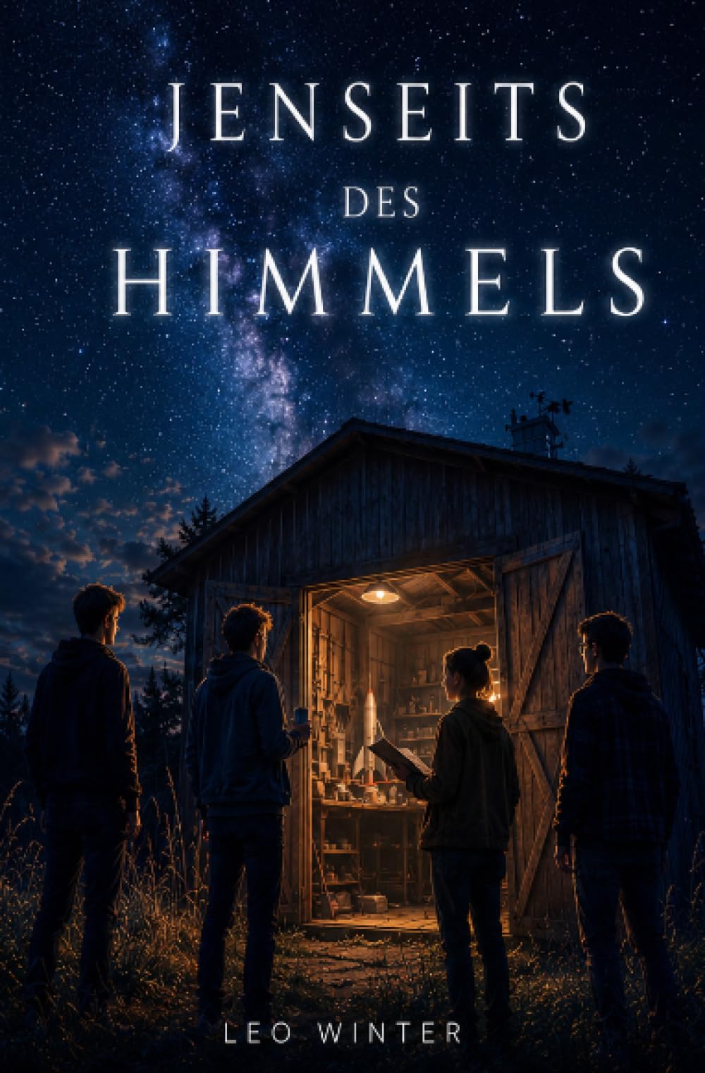 Jenseits des Himmels: Ein mitreißender Jugendroman über vier Freunde, ein geheimes Projekt und die Reise ins All