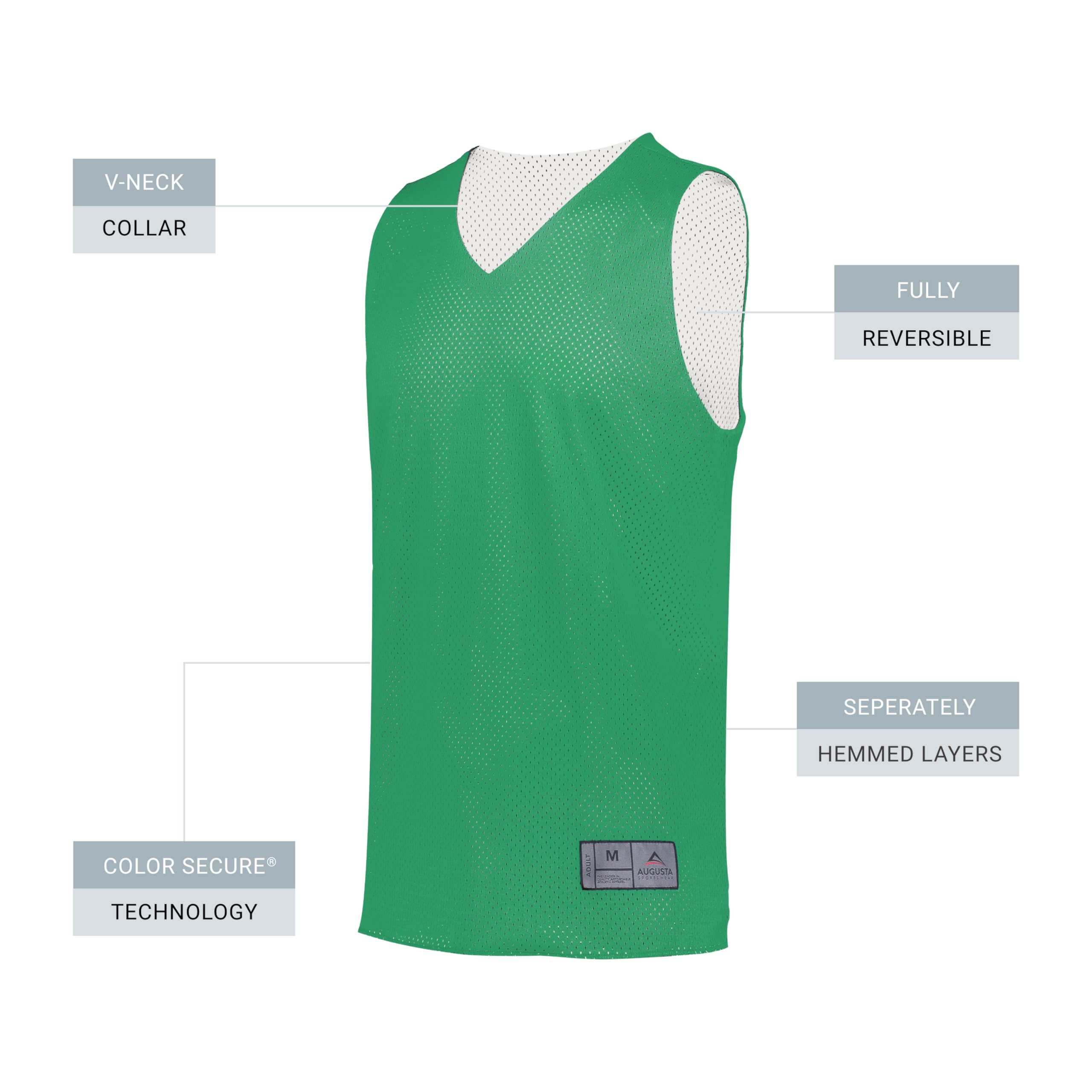 Augusta Sportswear Herren Tricot Mesh Reversible Jersey 2.0 Tricot Mesh Reversible Jersey 2.0