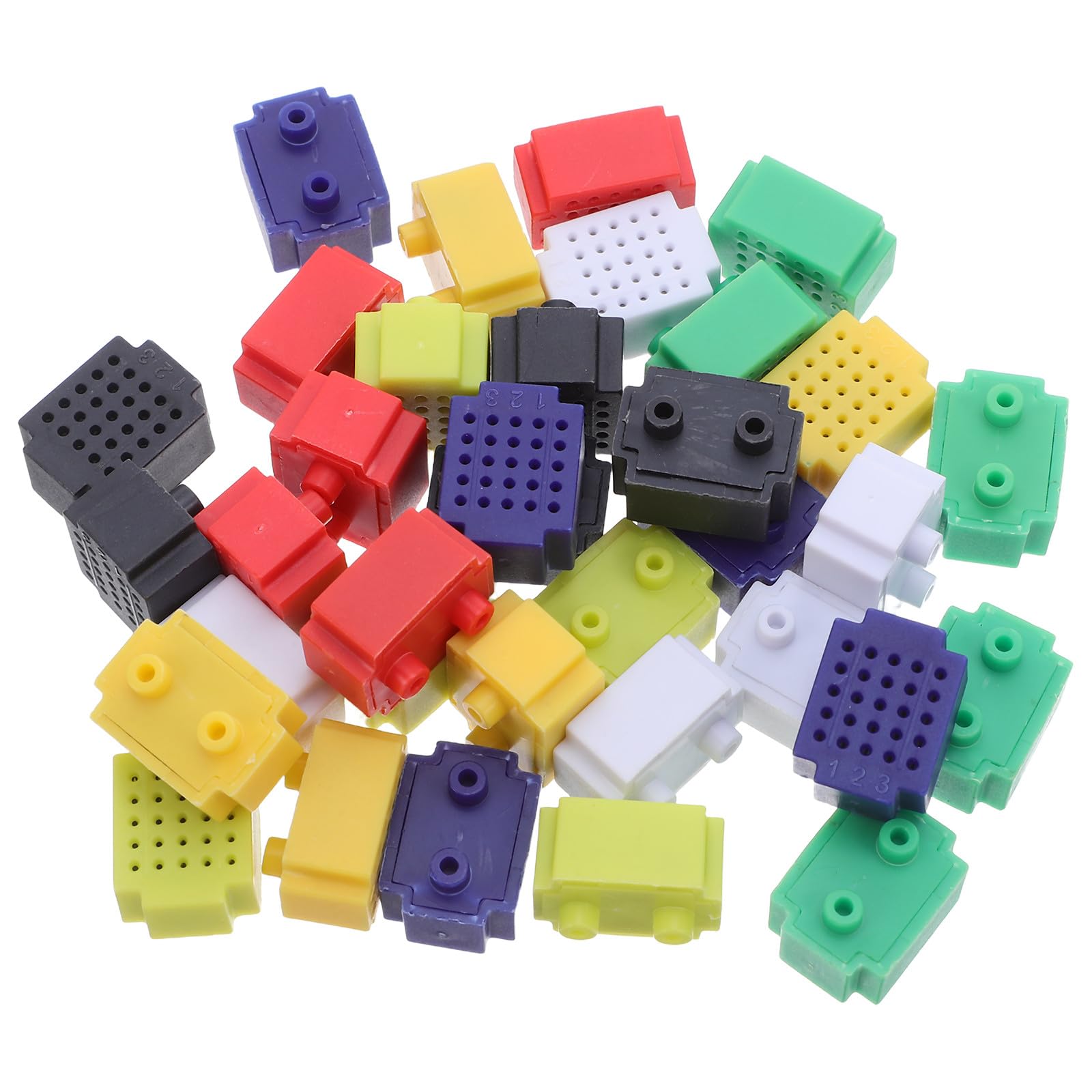 Proyectos DIY eléctricos con protoboards electrónicos y mini placas PCB multicolor 8