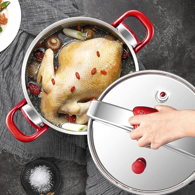 Olla a Presión Acero Inoxidable 8L YIGECHENXIN miniatura 5