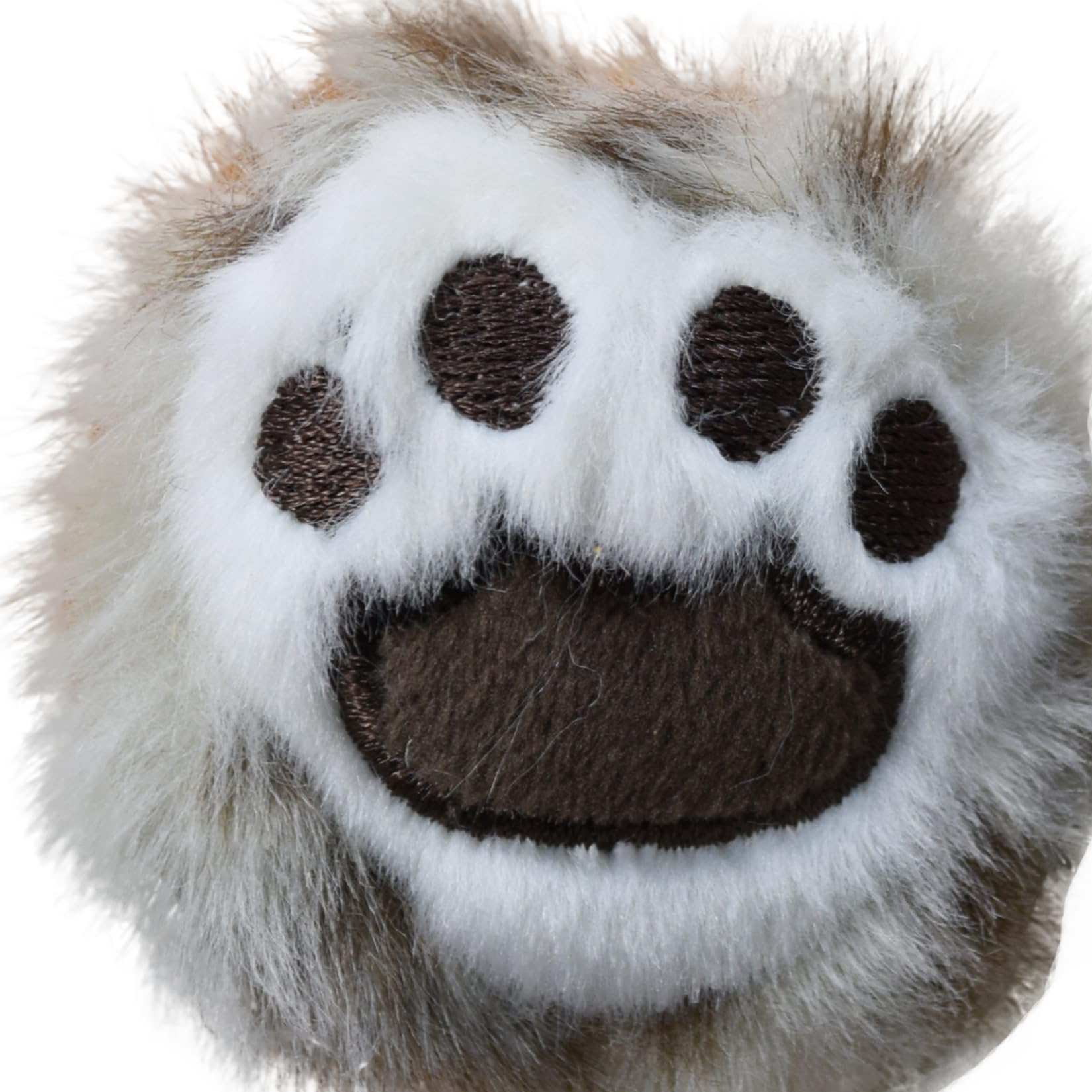 keaiart-ly Snow Leopard Stuffed Animals Plush Toy, 18 Inches Realistic White Leopard Plushies