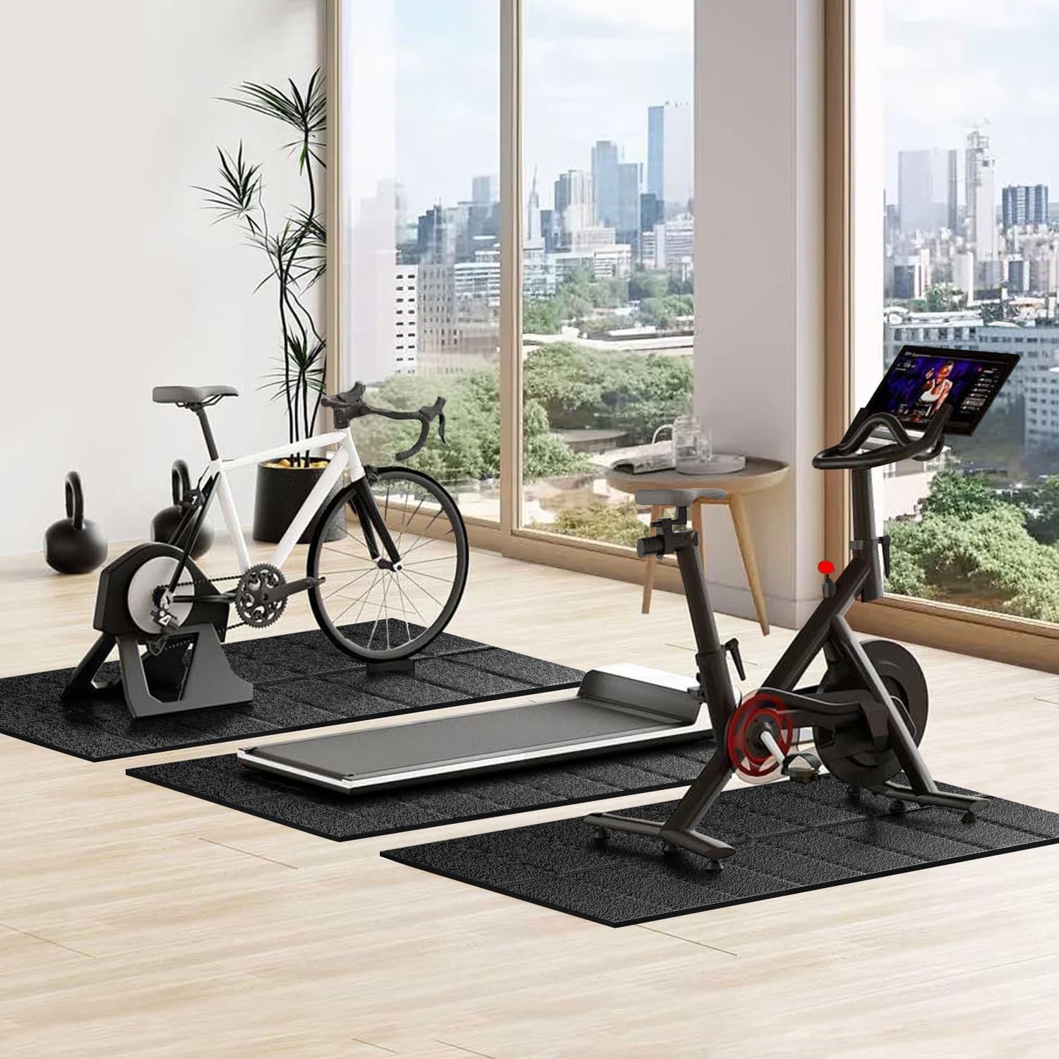 Treadmill Mat Reduce Noise Apartment How To Soundproof Treadmill