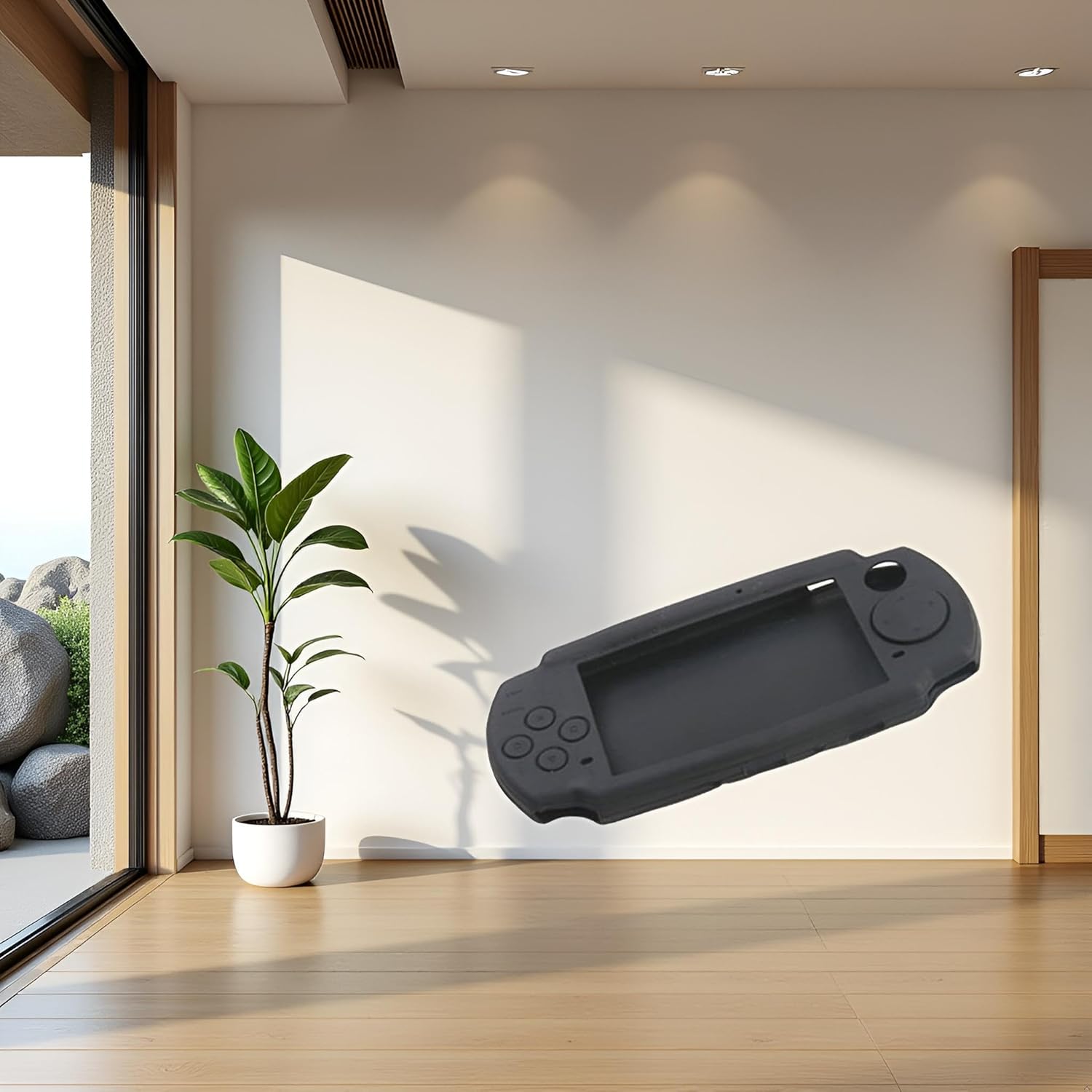 Black Protective Soft Rubber Silicone Skin Case Cover