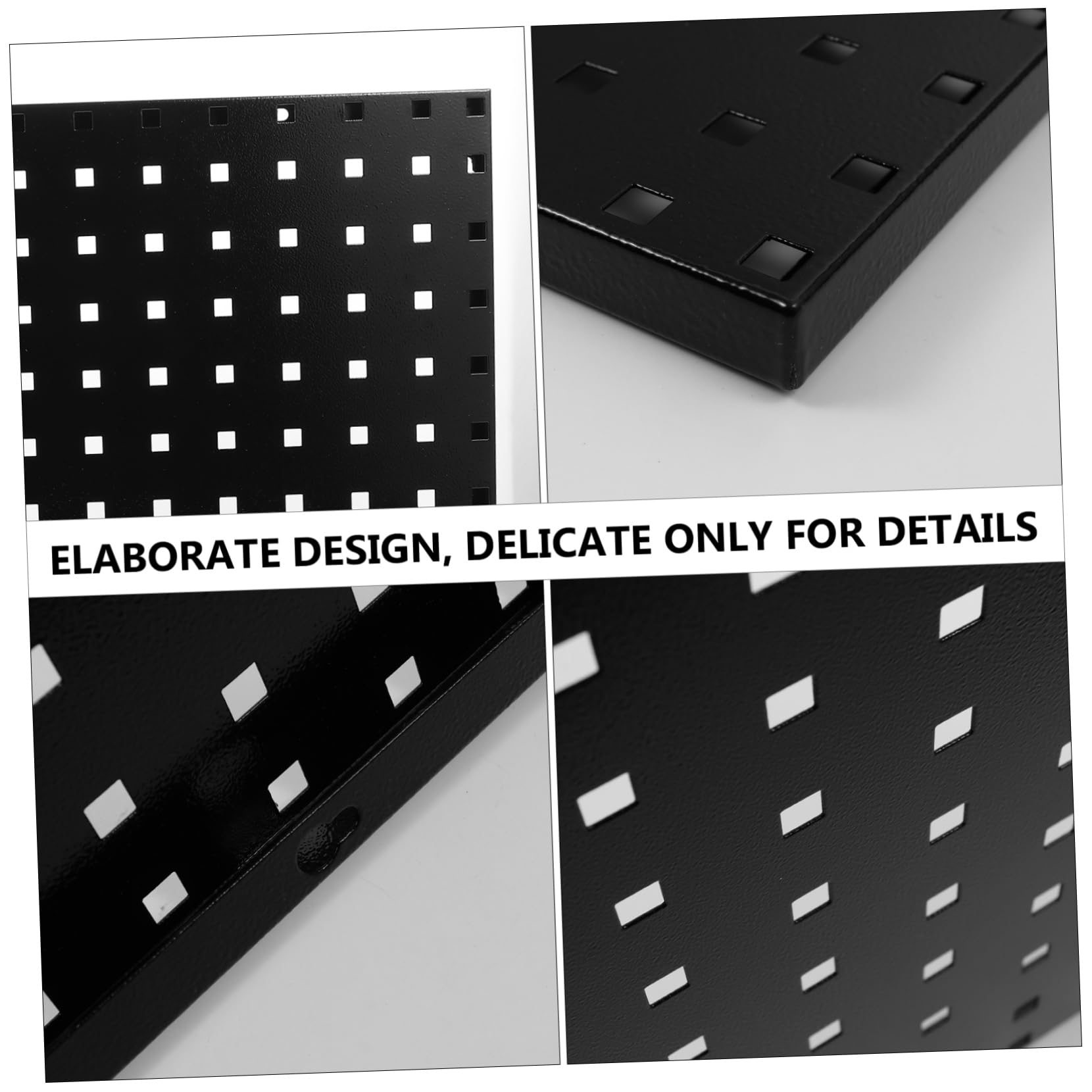 UKCOCO 1pieza Panel De Herramientas Colgante De Acero Galvanizado Organizador De Almacenamiento Para Garaje Cocina y Taller Fácil Instalación y Desmontaje Resistente y Duradero