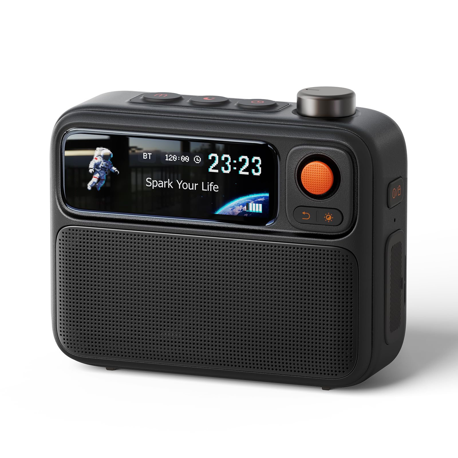 Divoom FlowToo ワイヤレススピーカー 本体 Amazon.co.jp: Divoom FlowToo スピーカー bluetooth 目覚まし時計