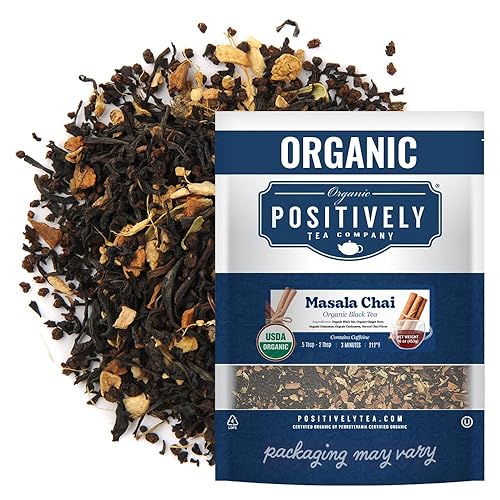 Vista 41 de Bolsas de hojas sueltas para té. Orgánicas por USDA. Positively Tea LLC.