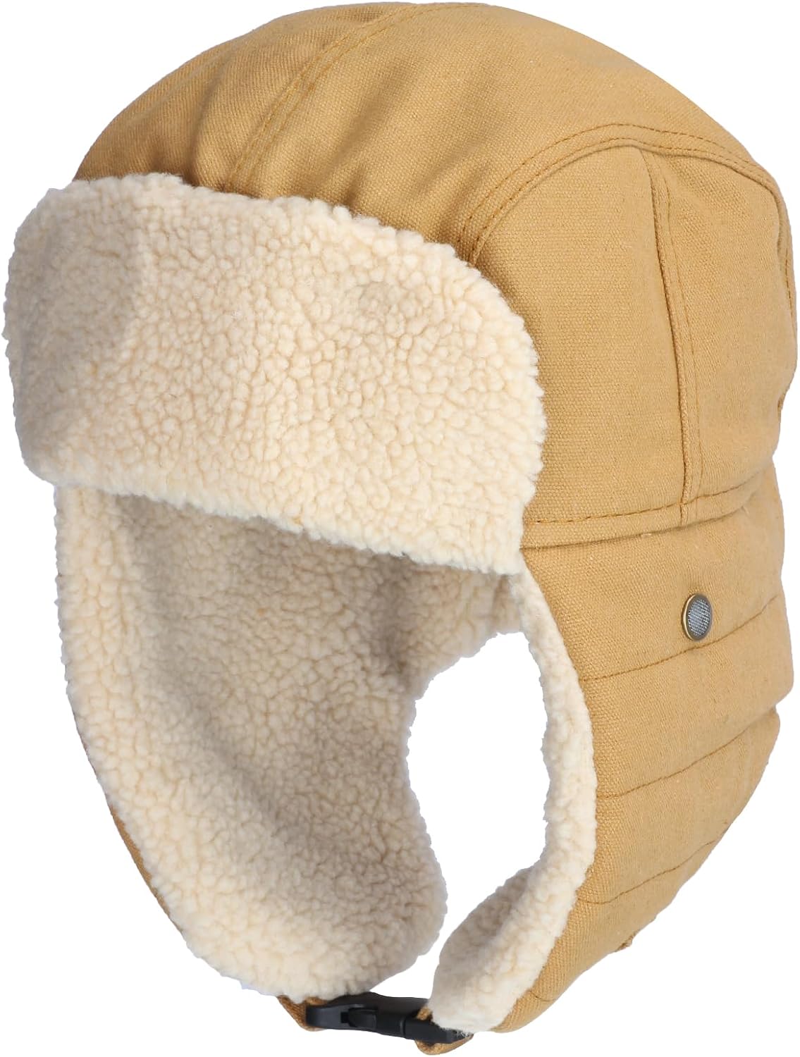 Yewong Aviator Costume Accessory Set Fur Ear Flaps Trooper Trapper Pilot Cap Aviator Goggles Scarf Gloves for Men Women Air Force Fighter Cosplay