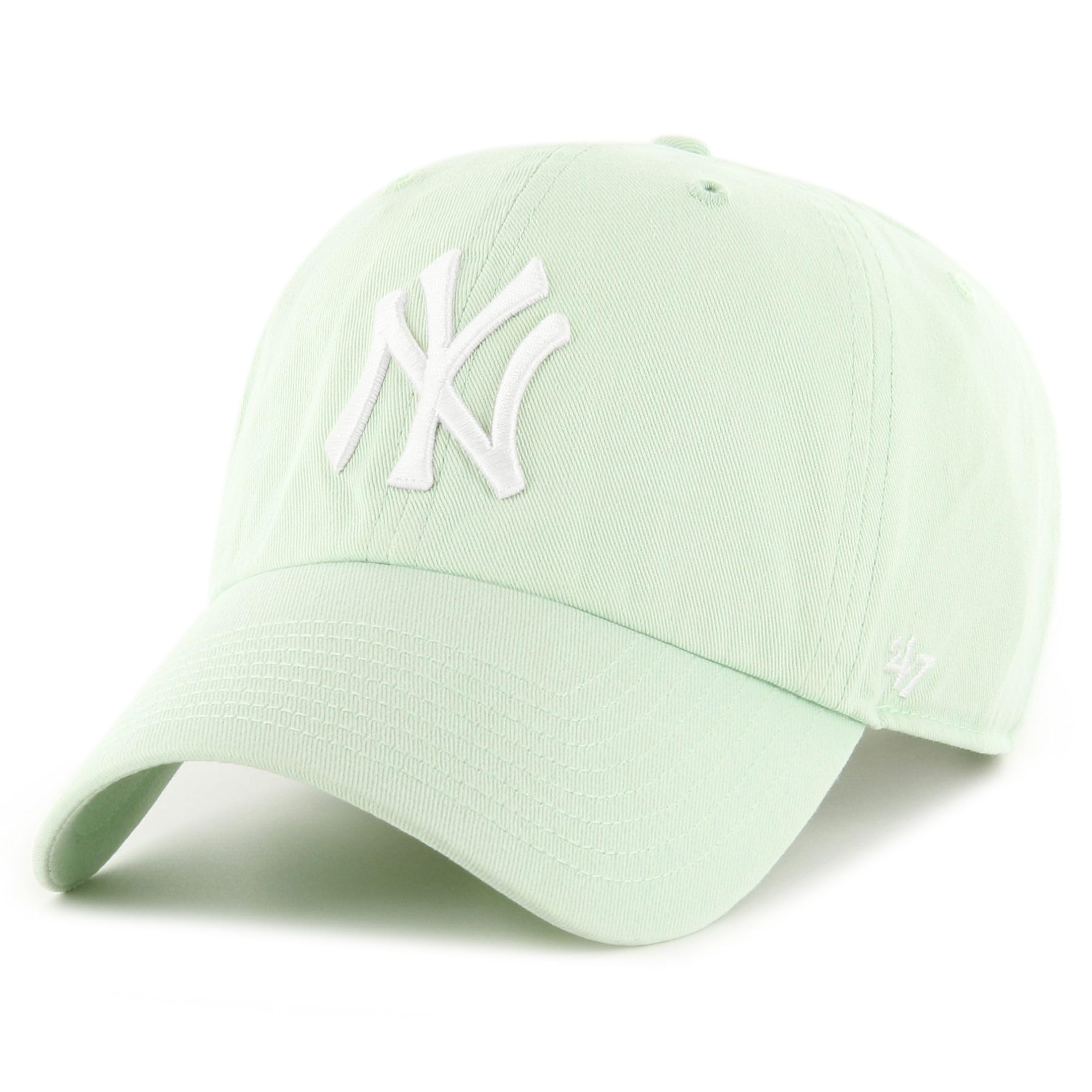 47 Brand Strapback Cap - CLEAN UP New York Yankees aloe — image 1