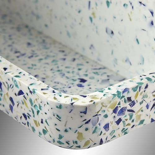 Miniatura 5 de SKL Home by Saturday Knight Ltd. - Soporte para cepillos de dientes de terrazo moteado, multicolor