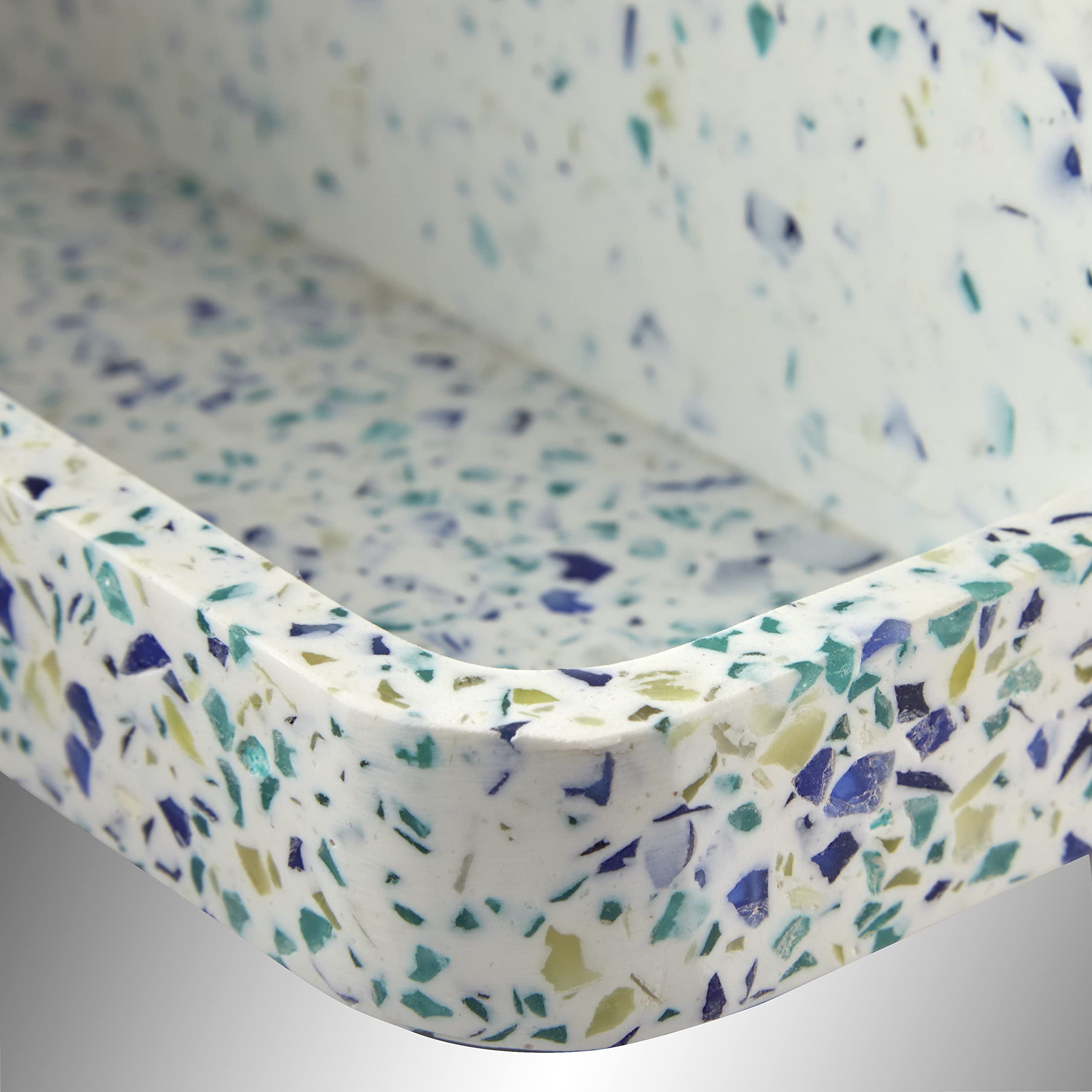 SKL Home por Saturday Knight Ltd. Soporte para Cepillo de Dientes de terrazo Moteado, Multicolor