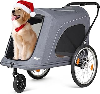 Large Dog Trailer For Bike Picks collage image 3