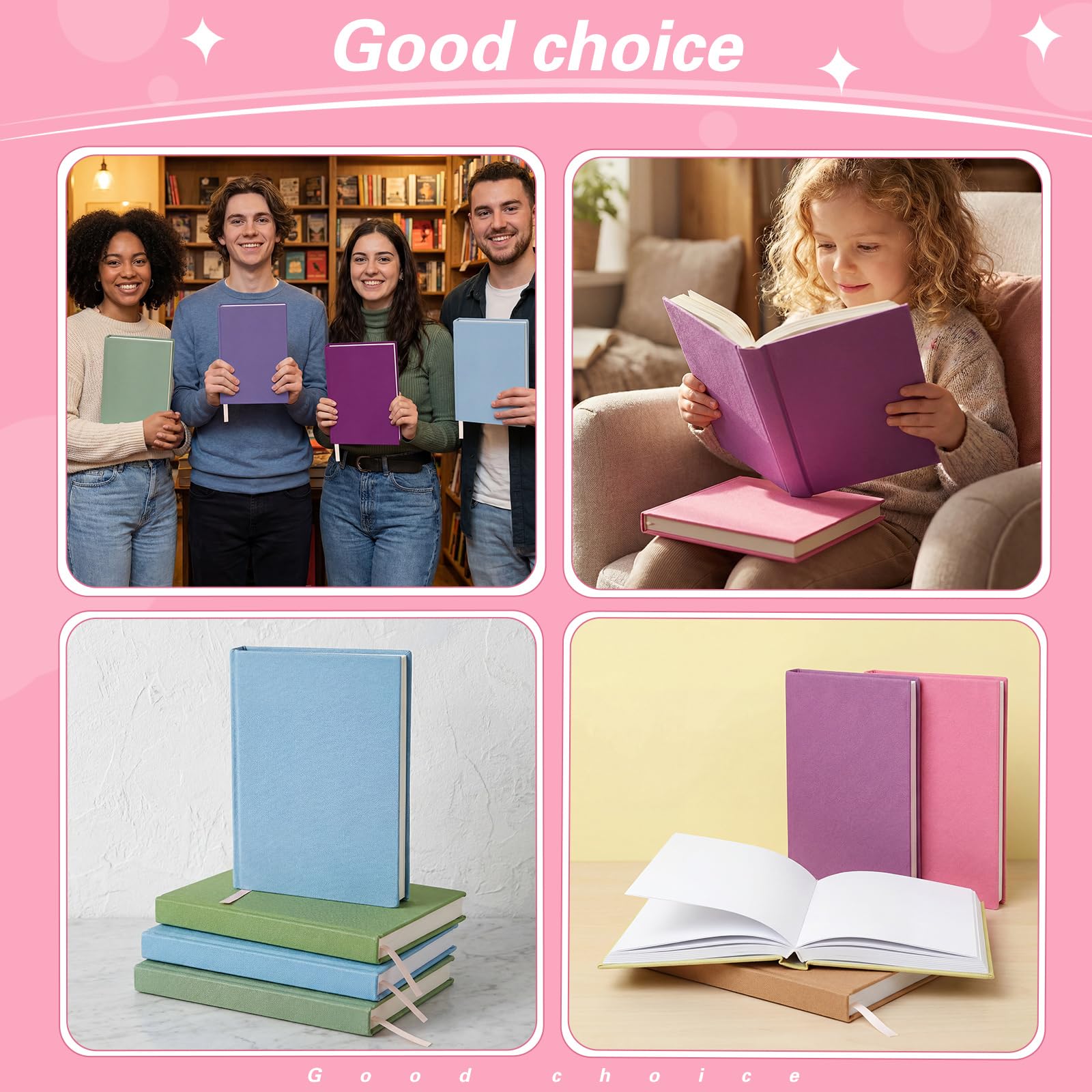 Gilprop Confezione da 12 copertine per libri elastiche, 22 x 37 cm, lavabili e riutilizzabili, adatte per libri di testo e quaderni con copertina rigida da 22-28 cm (colori pastello)