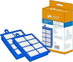 Invest Filter FC8031 / FC8038 EPA Filter/Mikrofilter / Luftfilter/Aktivfilter für Philips Staubsauger Filterwechsel Waschbar (2 PACK) - Ersatz