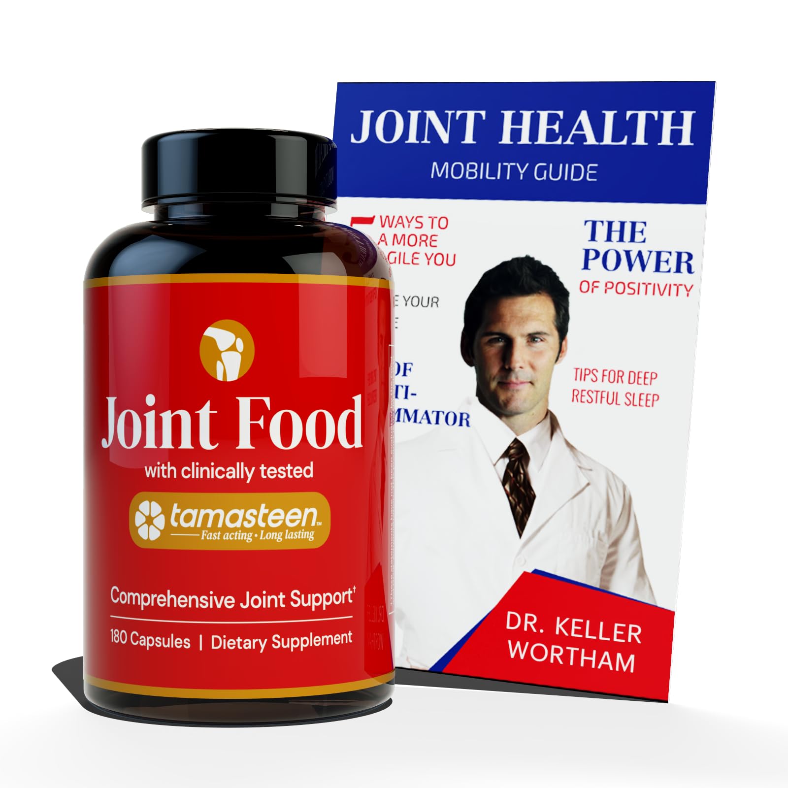 Joint Food AS SEEN ON TV | Powered by Clinically Studied Tamasteen | Joint Mobility and Comfort with Triple Action Joint Food (3 Month Supply)