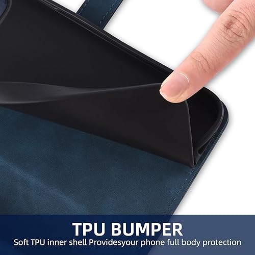 Miniatura 8 de Asuwish Funda para teléfono OnePlus Nord N100 con protector de pantalla, correa cruzada para la muñeca, diseño de cremallera, tarjetero de crédito,