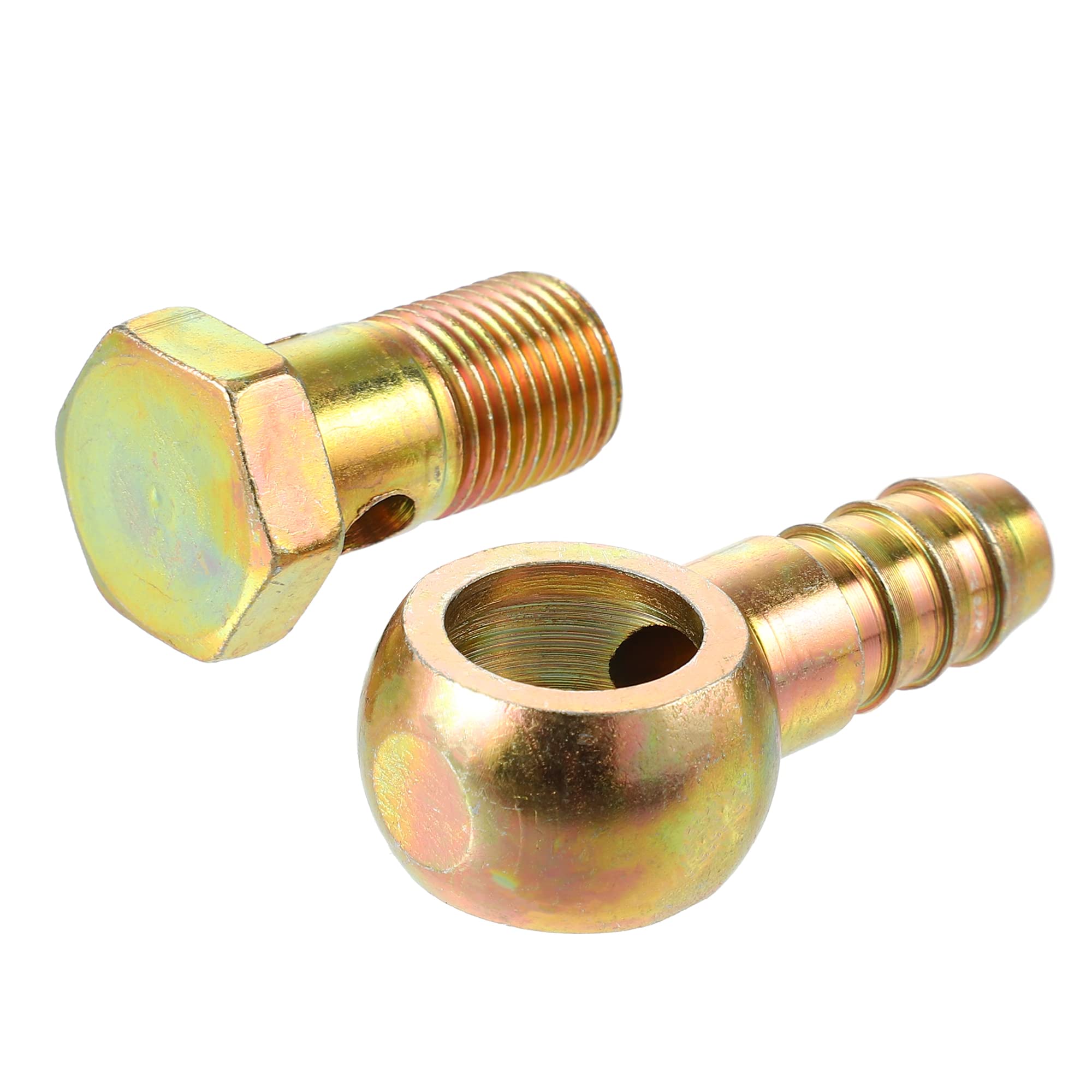 Naroote Adaptador De Banjo De Ojos, Adaptador De Banjo De Freno Acero