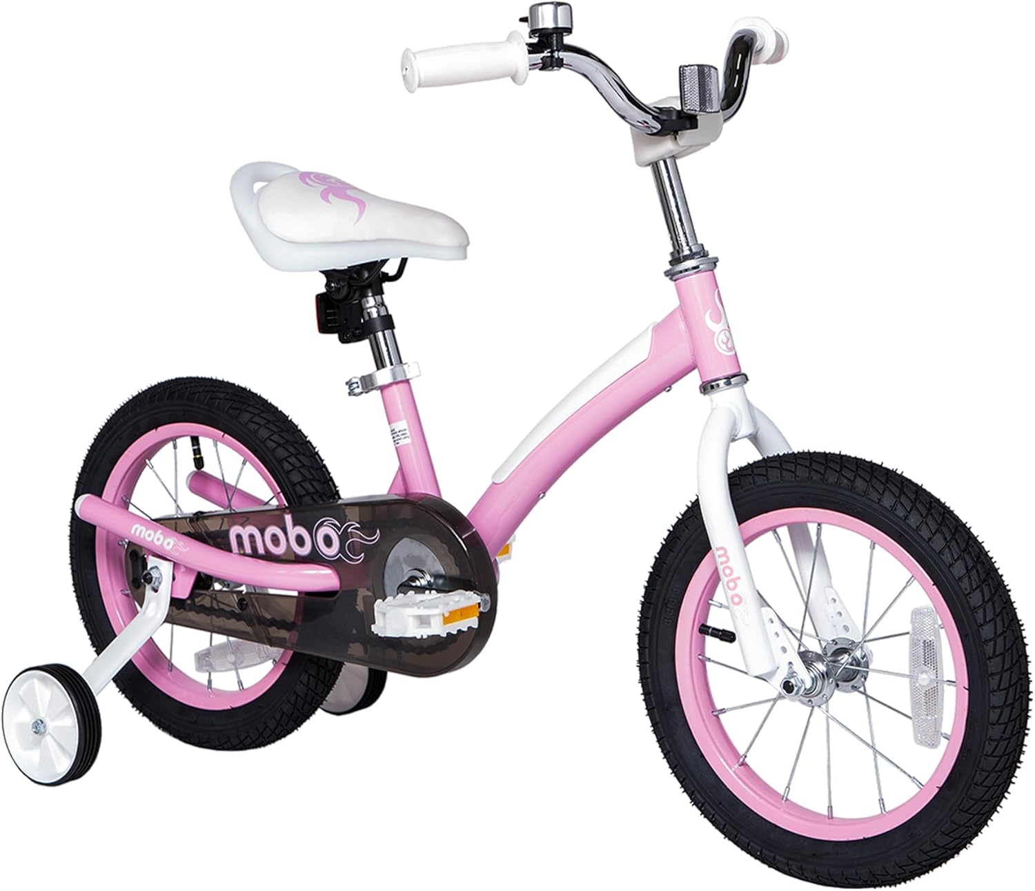 Mobo Mobo Bicycle-Training-Wheels First Bike w/Training Wheels. 14” Toddler Bicycle