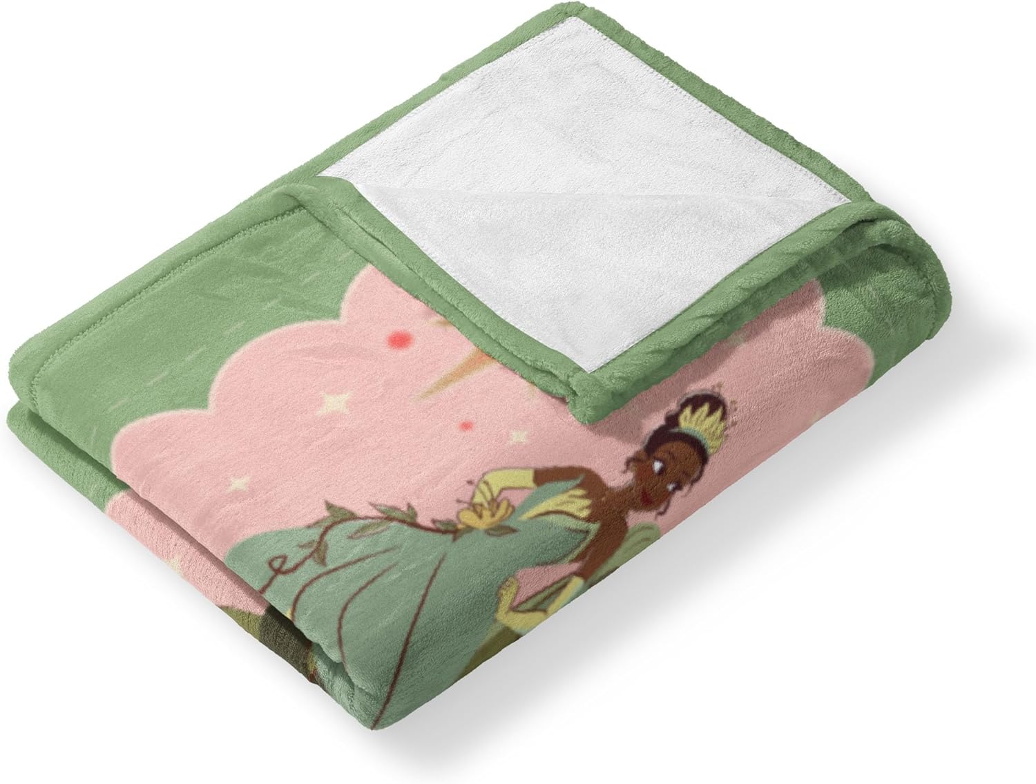 Disney “Jazzed Valentine” Silk Touch Throw Blanket, Tiana and Naveen Romantic Love Scene, Soft Cozy Plush Blanket for Girls, Disney Fans, Valentine’s Day Gift, 40 x 50 Inches