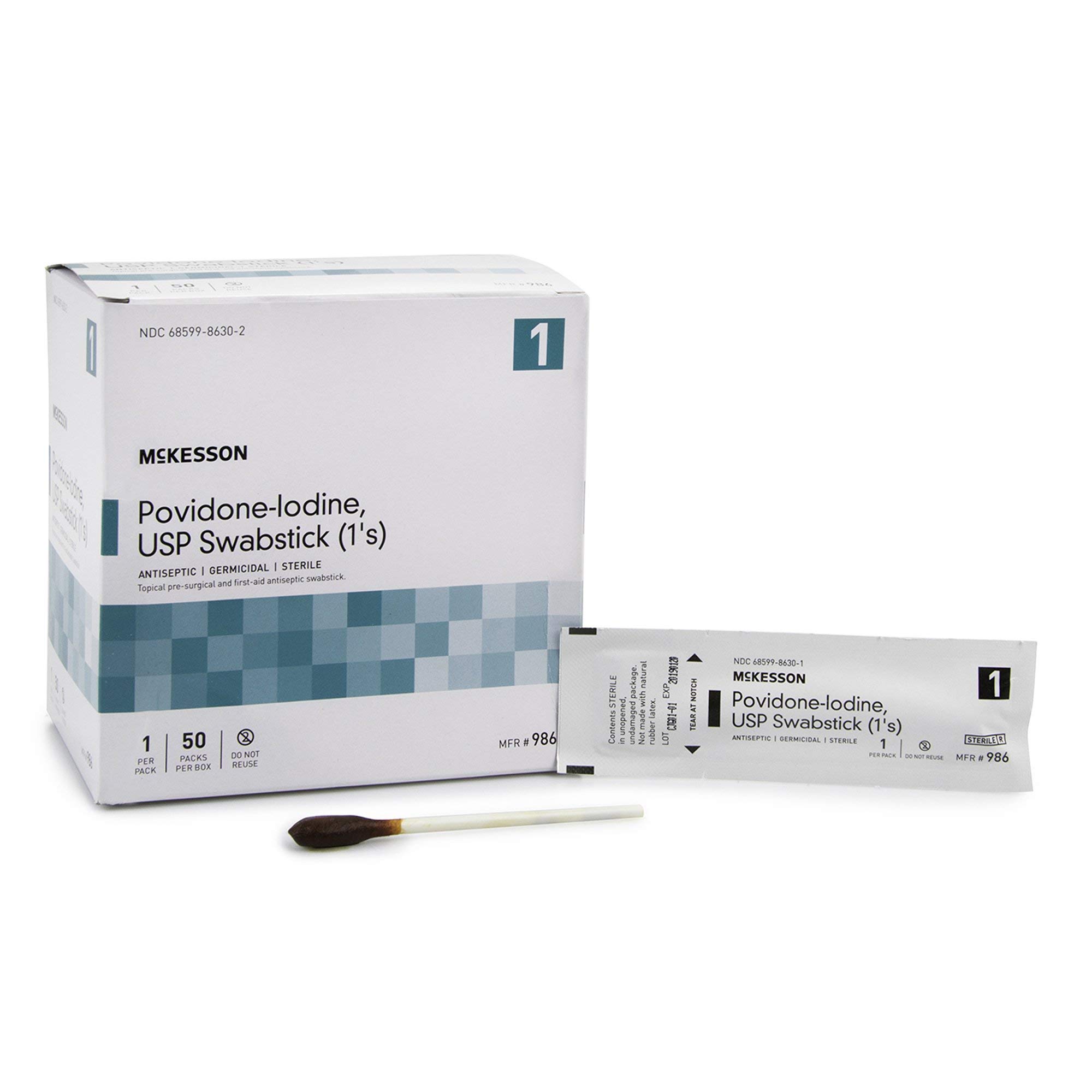 McKesson Povidone Iodine Swabs - Sterile -7