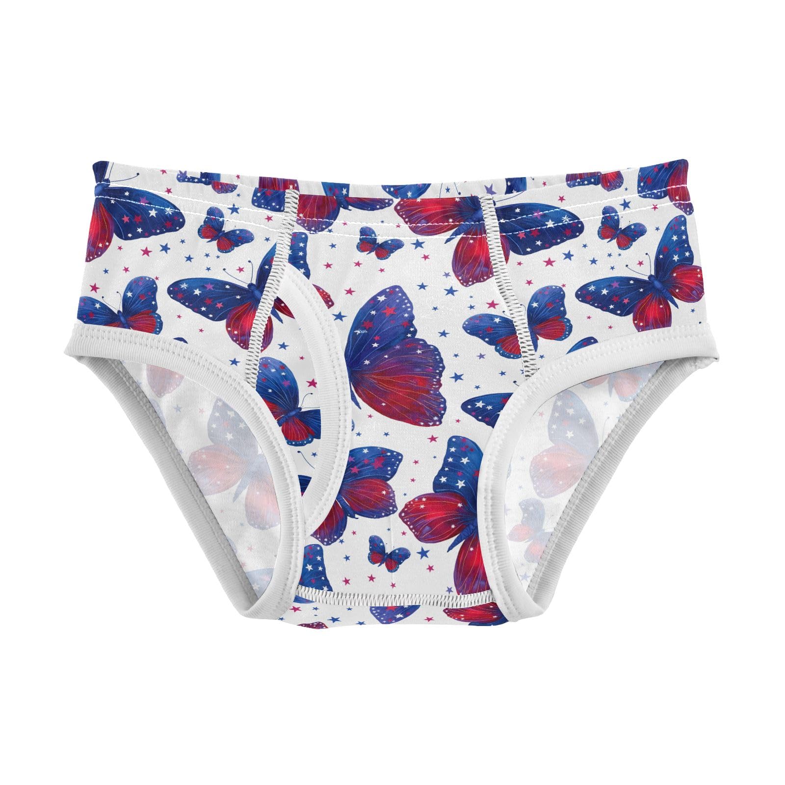 Boys Exclusive Briefs Toddler Underwear 95 Combed Cotton Boxerbriefs 2T Blue Red Butterflies