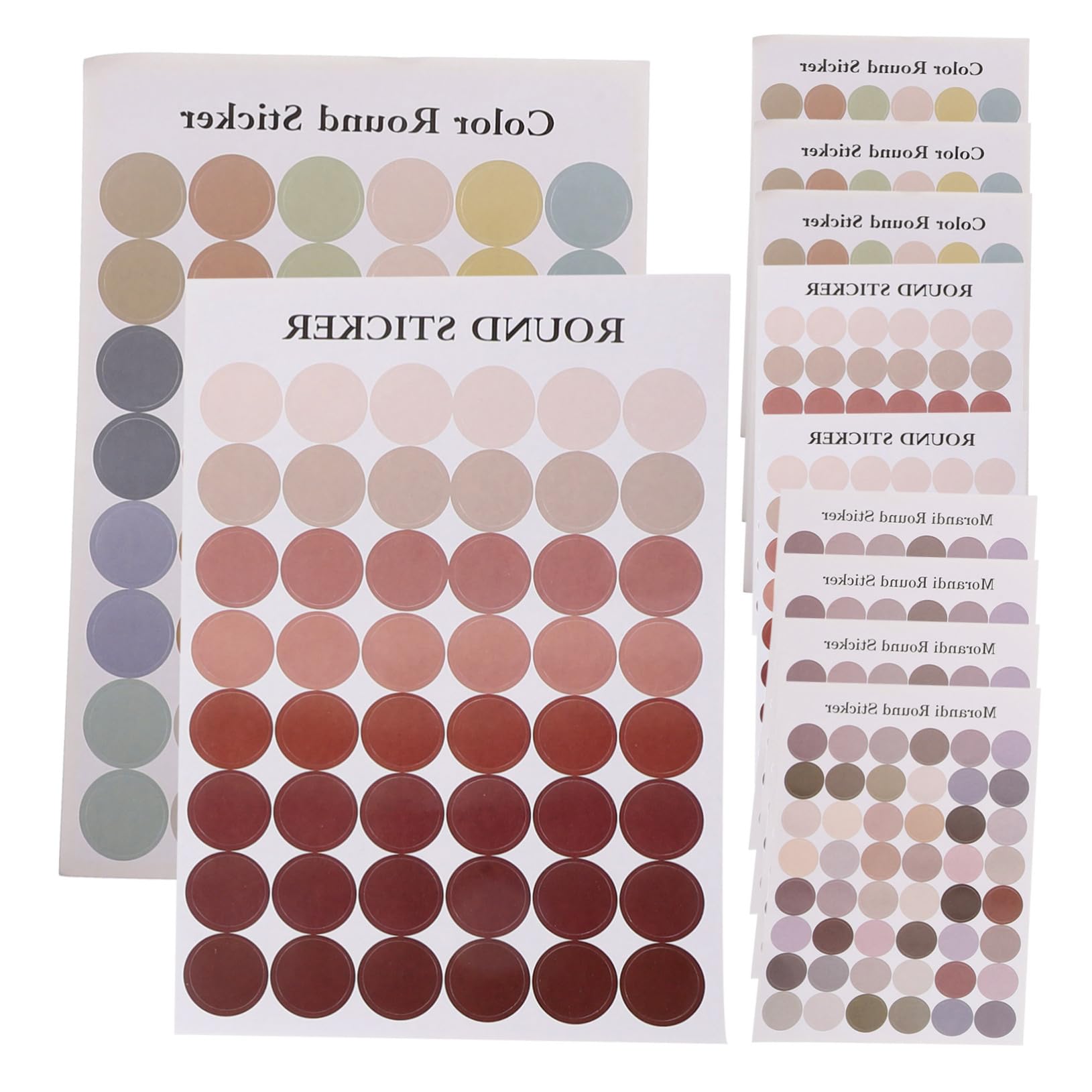 ARTIBETTER Lot De 4 Autocollants Décoratifs Pour Enveloppes Portables 12 Feuilles X 4
