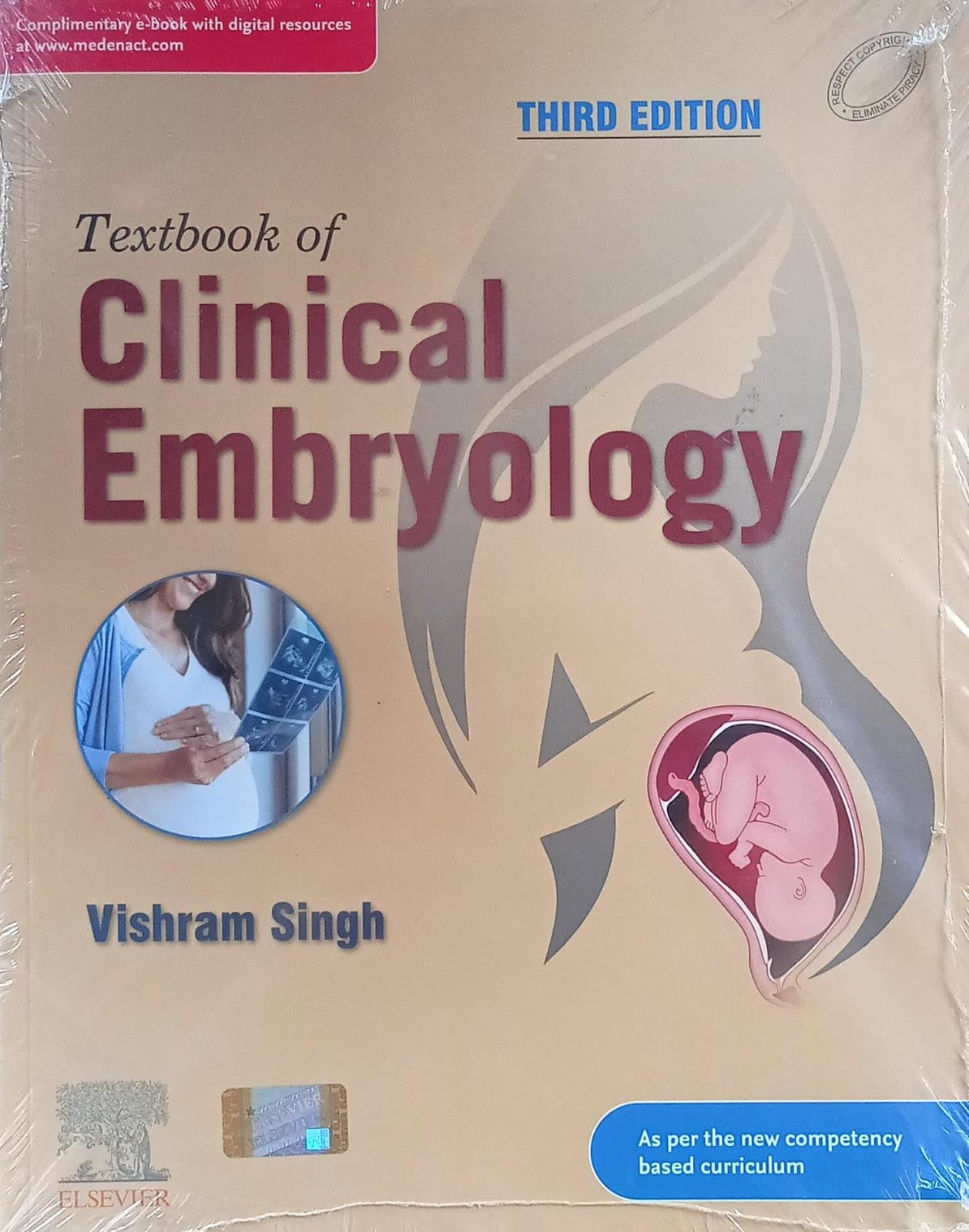 Textbook Of Clinical Embryology By Vishram Singh NVB+++