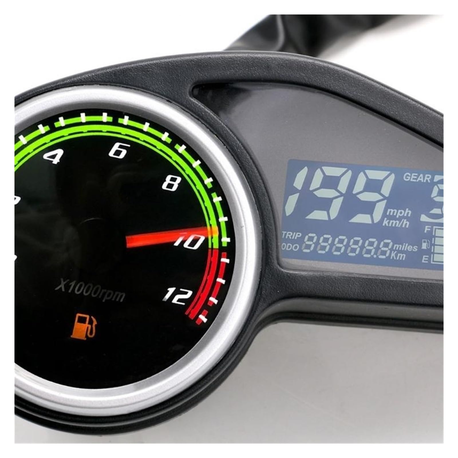 Strumento Per Moto Antiusura Termometro Universale Per Acqua Tachimetro Digitale Accessori Per Moto Indicatore