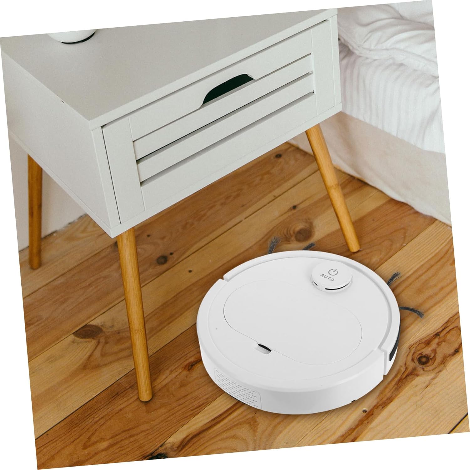 PRETYZOOM USB Rechargeable Automatic Floor Cleaner Robotic Vacuum Mop Multi-Surface Cleaning Machine