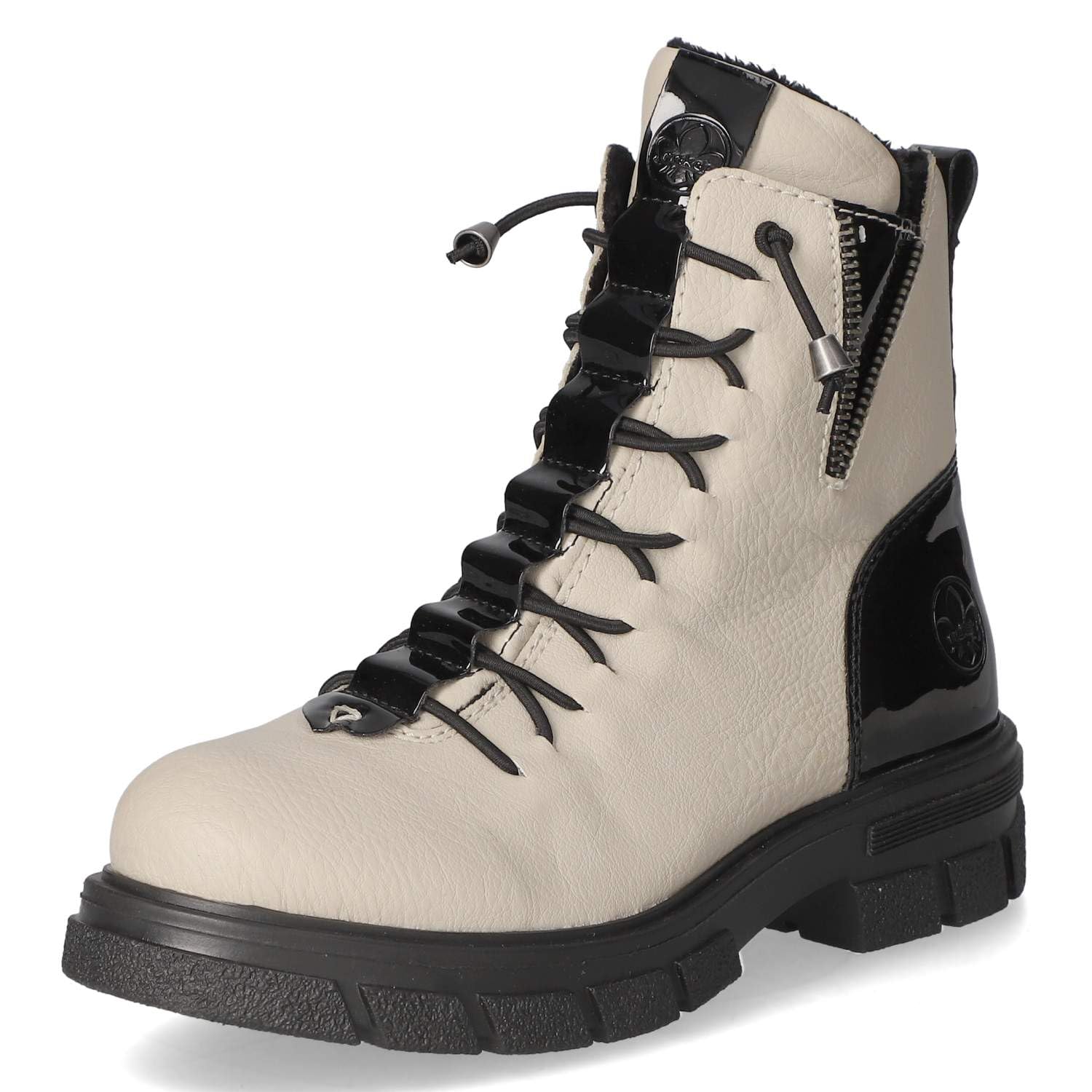 Rieker Z9152-60 Damen Boots Synthetik in beige - Gr. 36