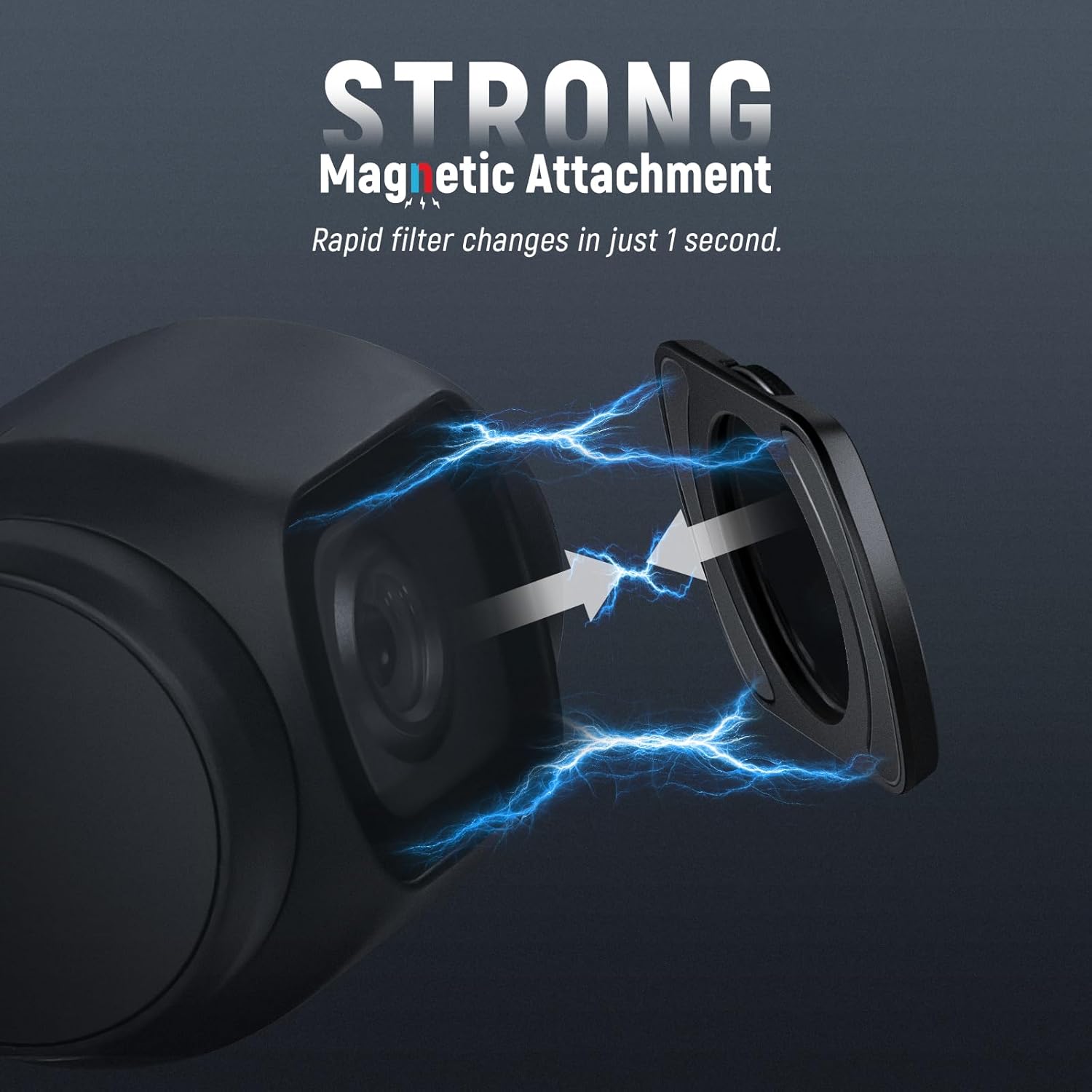 NEEWER Variable ND + CPL + UV Filter Set Compatible with DJI Osmo Pocket 3 Creator Combo Accessories, 4 Pack HD ND2-32/ND64-512 Neutral Density Action Camera Lens Filters Kit + 2X Cleaning Cloth