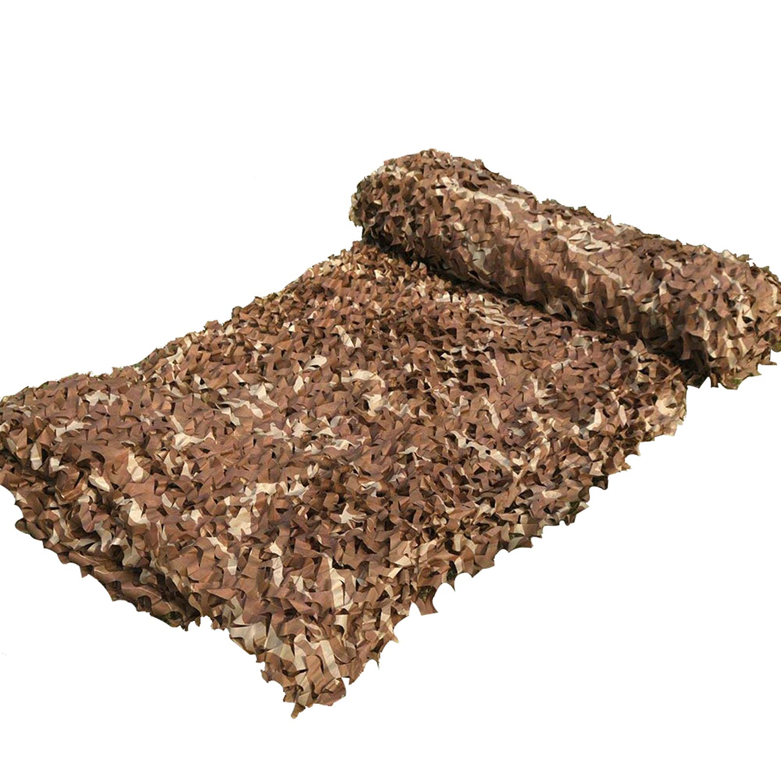 Oudini 5*10M(16.4*32.8Ft) Camouflage Net Sunshade Camping Building Shelters Bulk Roll Camo Netting Jungle Camping Military Hunting Shooting Sunscreen Camouflage Net/5 * 10M(16.4 * 32.8Ft)