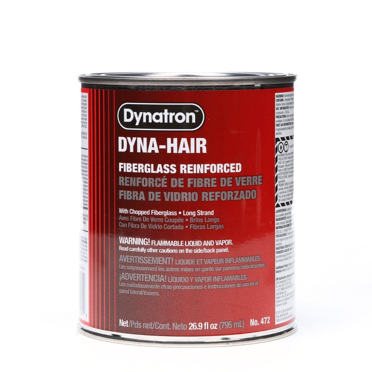 Dynatron(TM) Dyna-Hair Long Strand, 472, 1 Quart (US), 12 per case