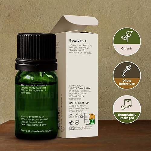 Miniatura 5 de Gya Labs Aceite esencial de eucalipto orgánico certificado por USDA para difusor, 100% aceite de eucalipto natural puro orgánico para piel, cabello,