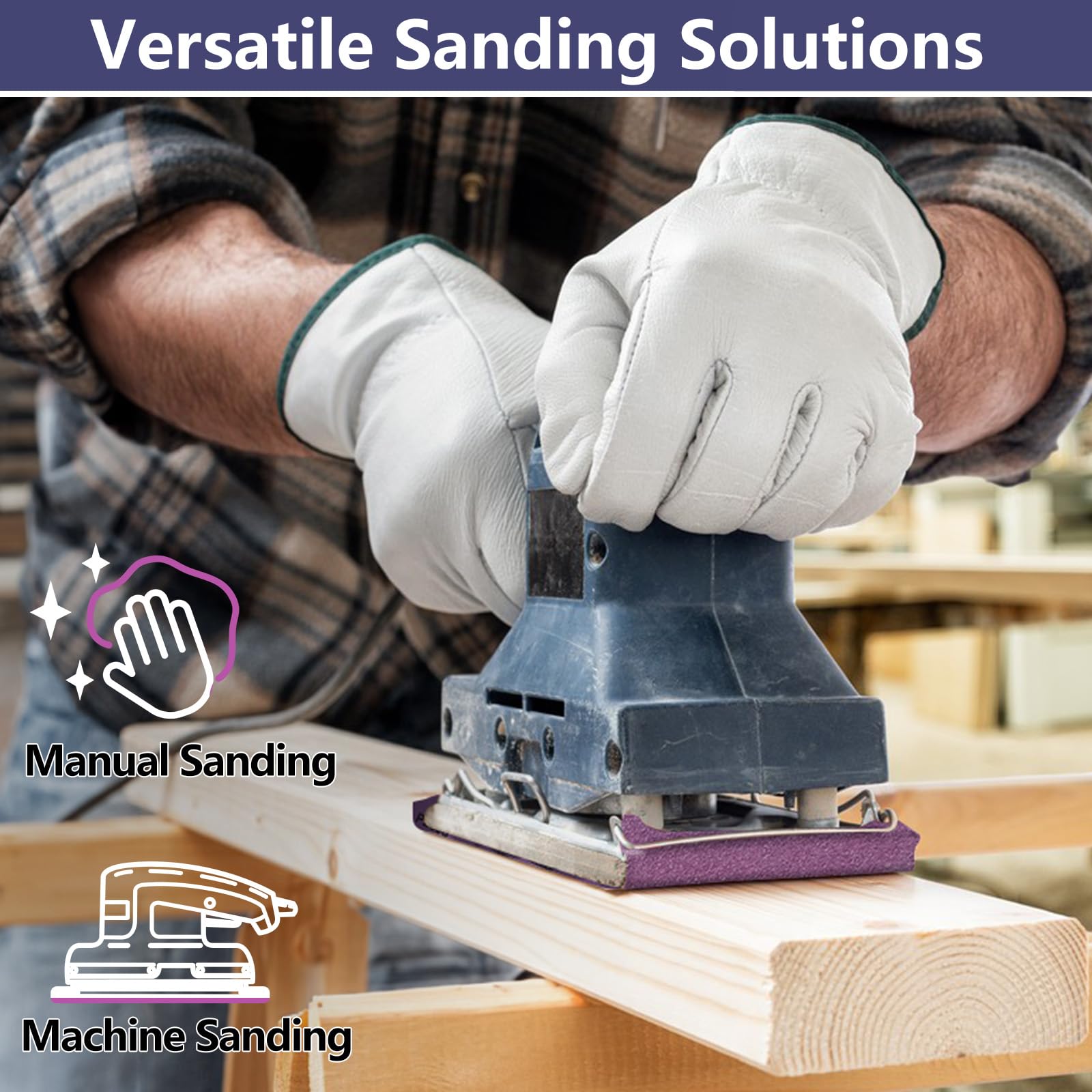 Premium Sandpaper Assortment - 80 to 2000 Grit -5