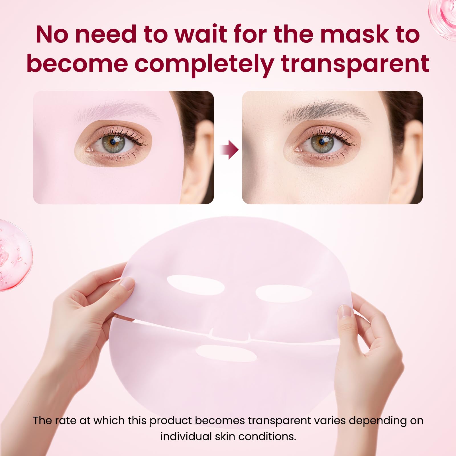 Bio-Collagen Real Deep Mask, Collagen Face Mask Overnight, Collagen Glow Up Firm Skin Deep Hydrating Masks for Pore Minimization - Glow like Glass Skin,4 Pack - 5