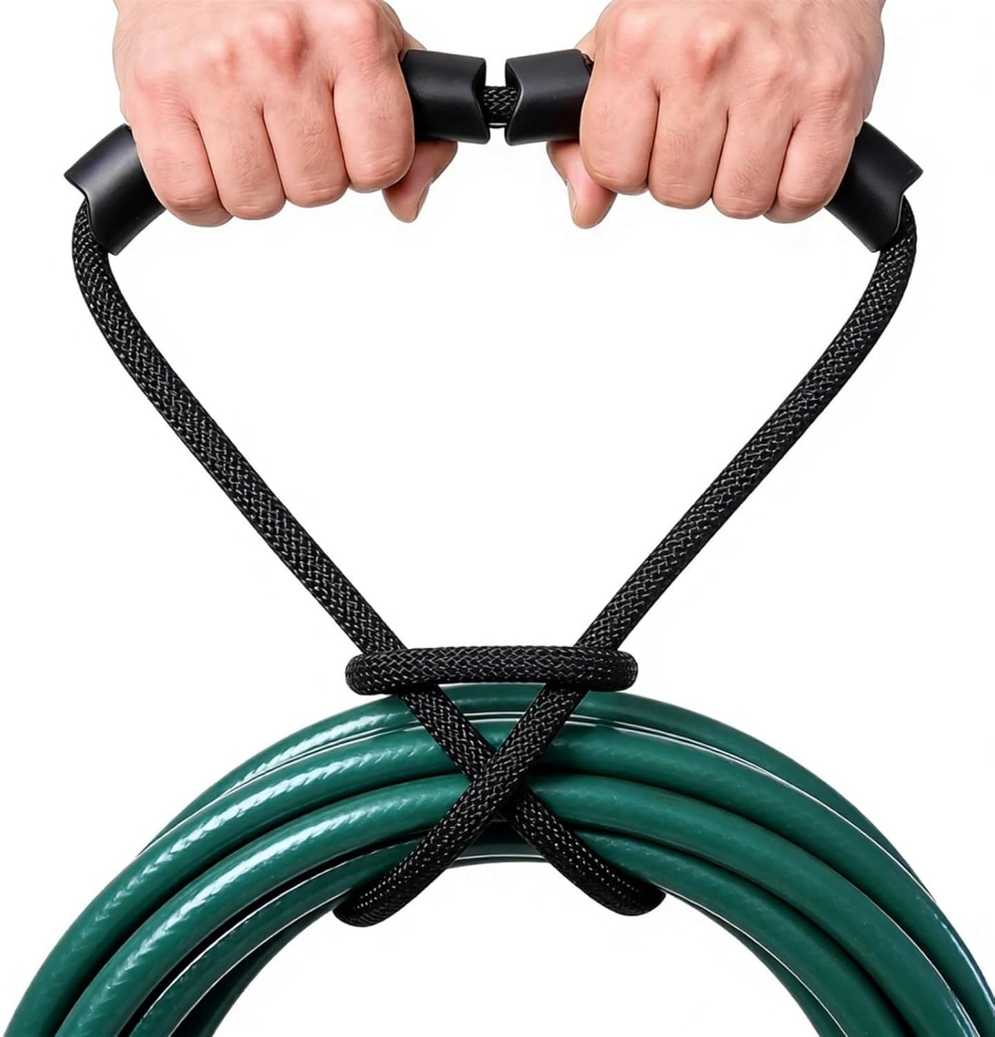 Pack of 3 Strong Adjustable 60cm Straps Nylon Cable Hangers for Neat Hanging of Cables Pipe & Other Similar Items Adjustable Strap